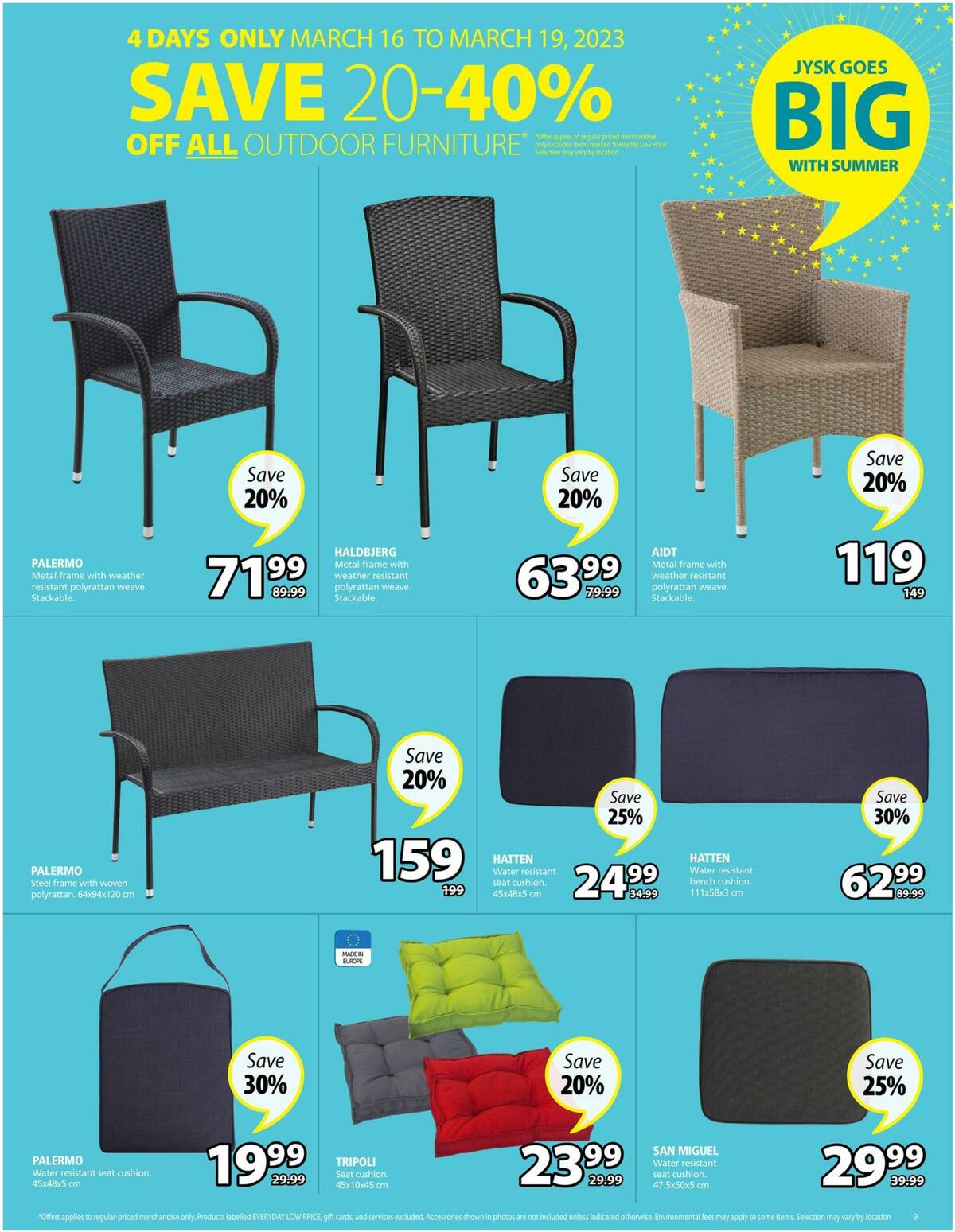 JYSK Flyer from March 16