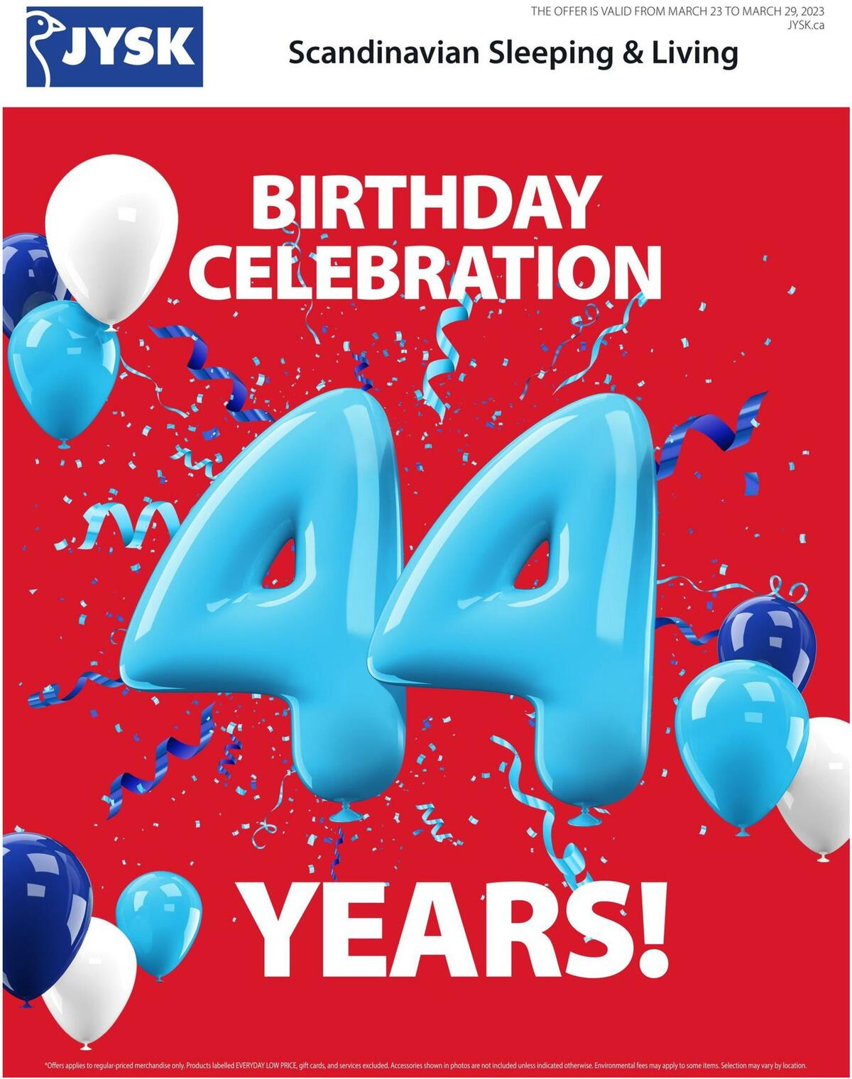 JYSK Flyer from March 23