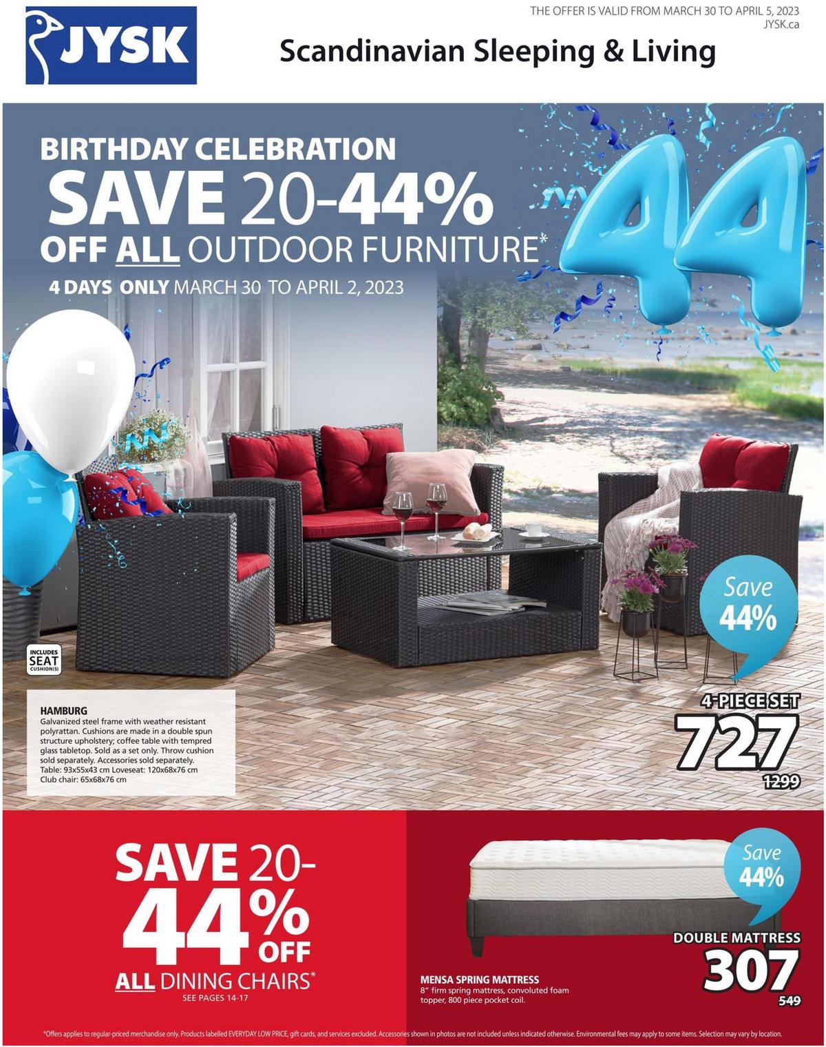 JYSK Flyer from March 30