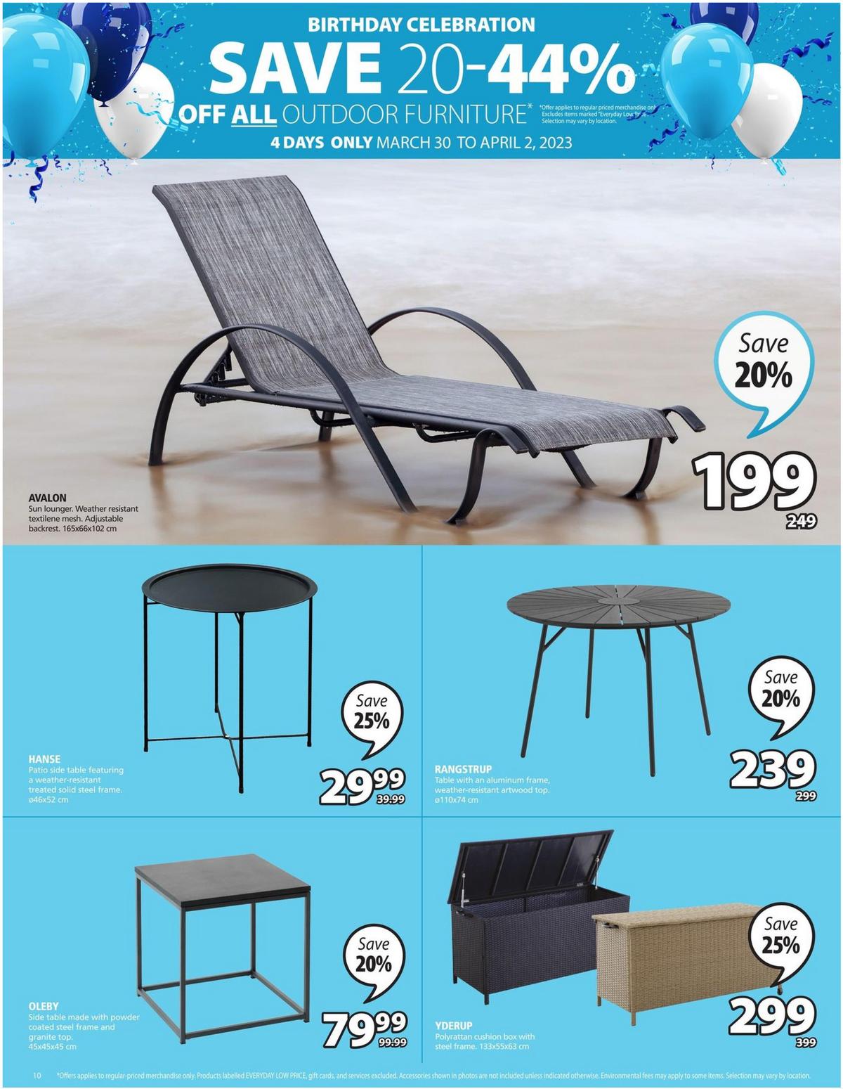 JYSK Flyer from March 30