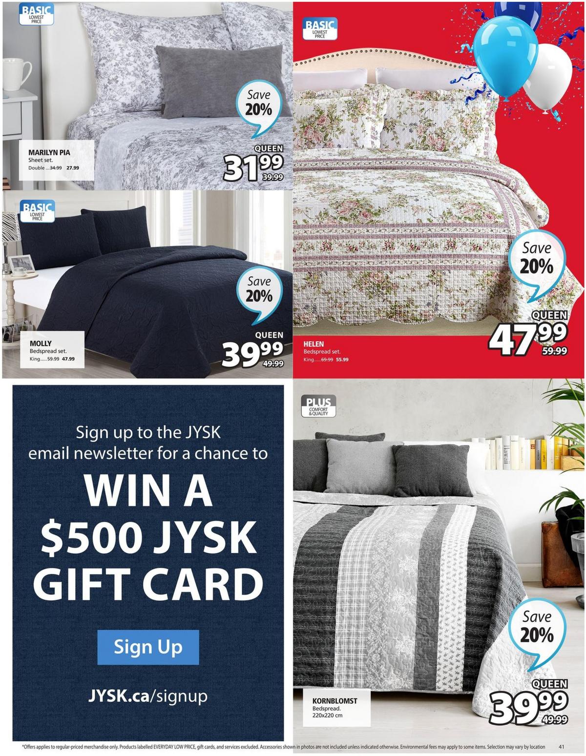 JYSK Flyer from March 30