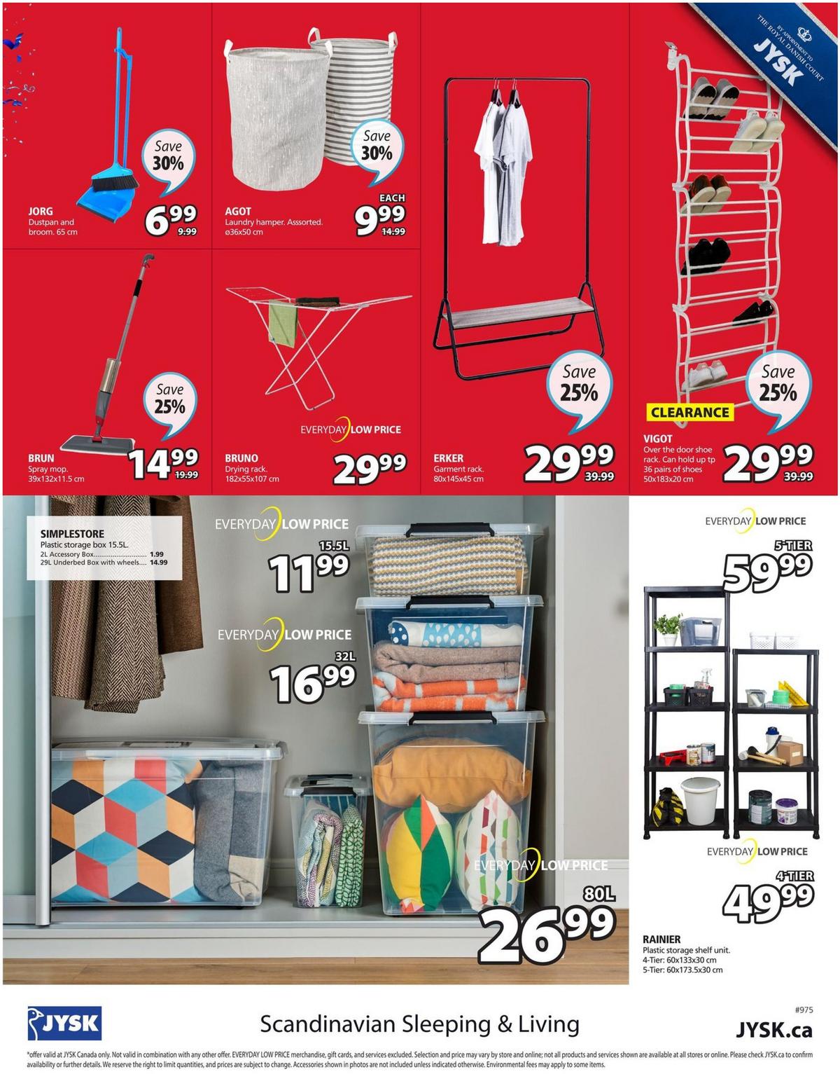 JYSK Flyer from March 30