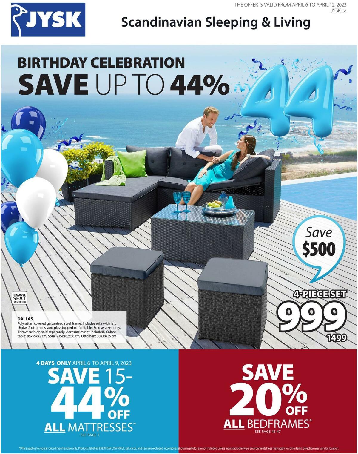 JYSK Flyer from April 6