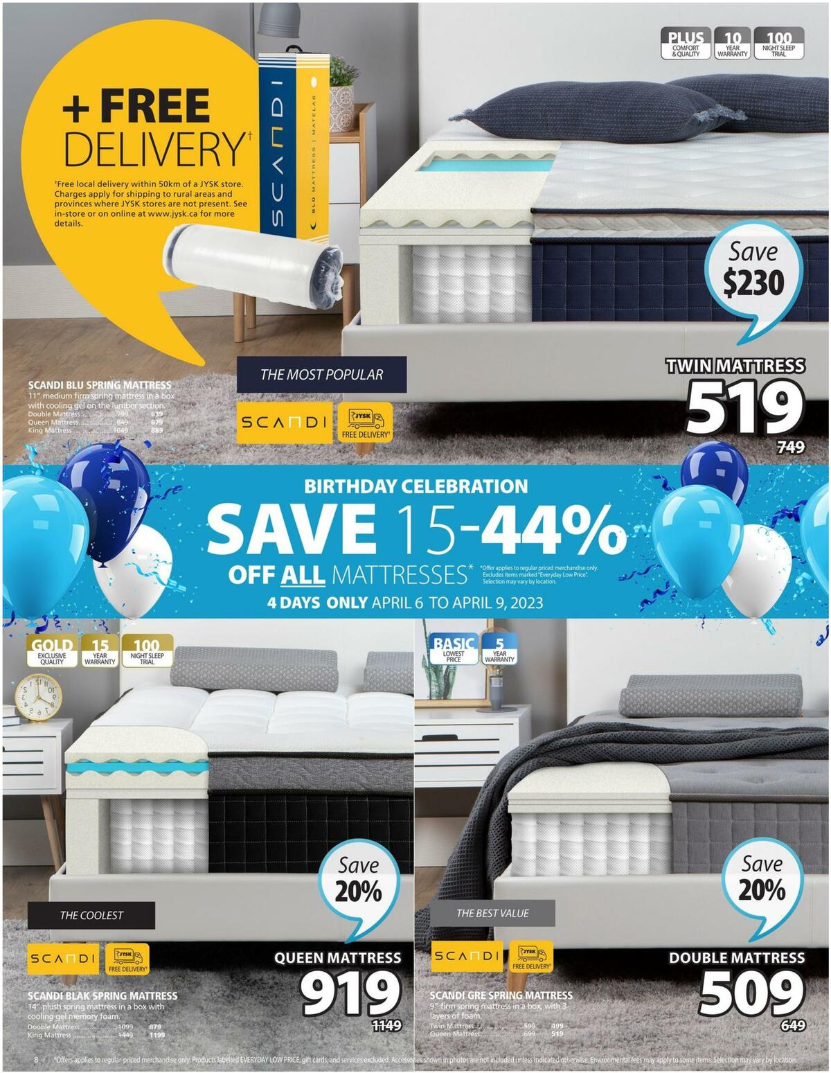 JYSK Flyer from April 6