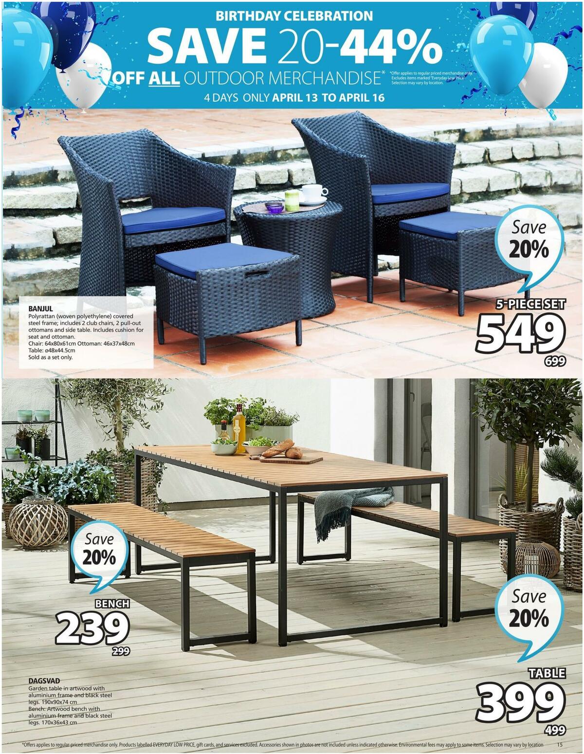 JYSK Flyer from April 13