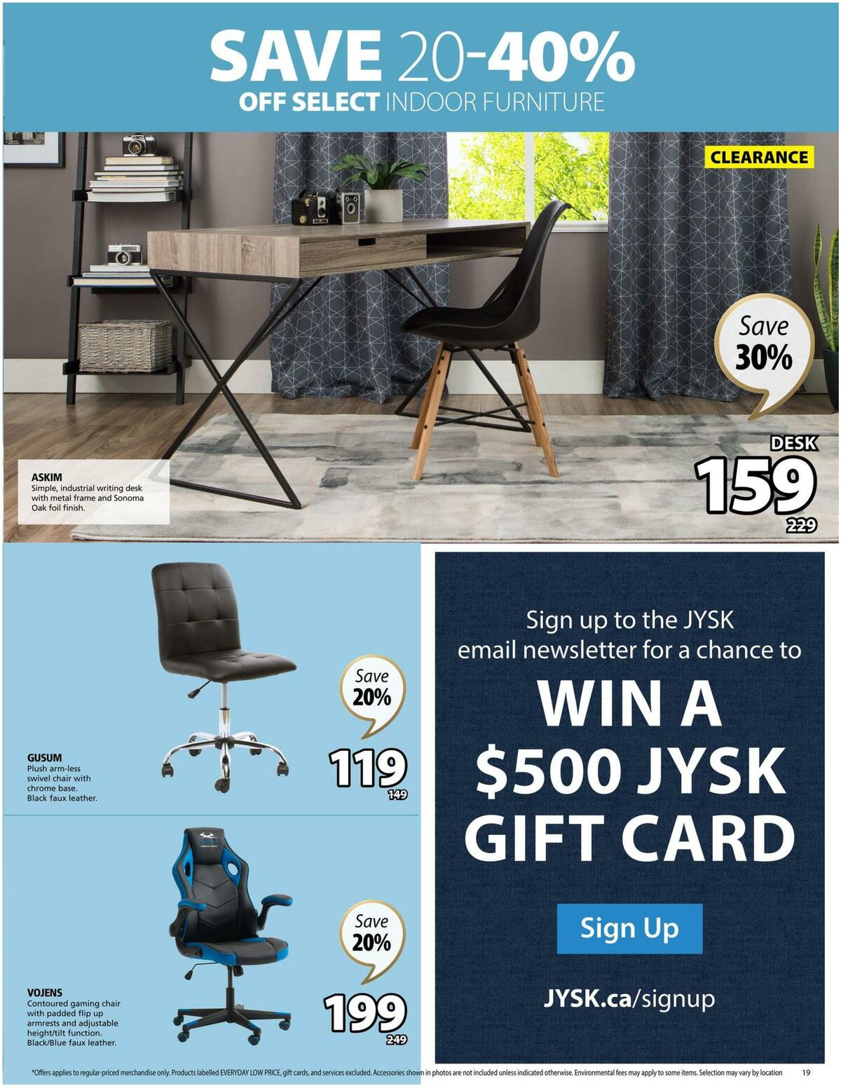 JYSK Flyer from April 27