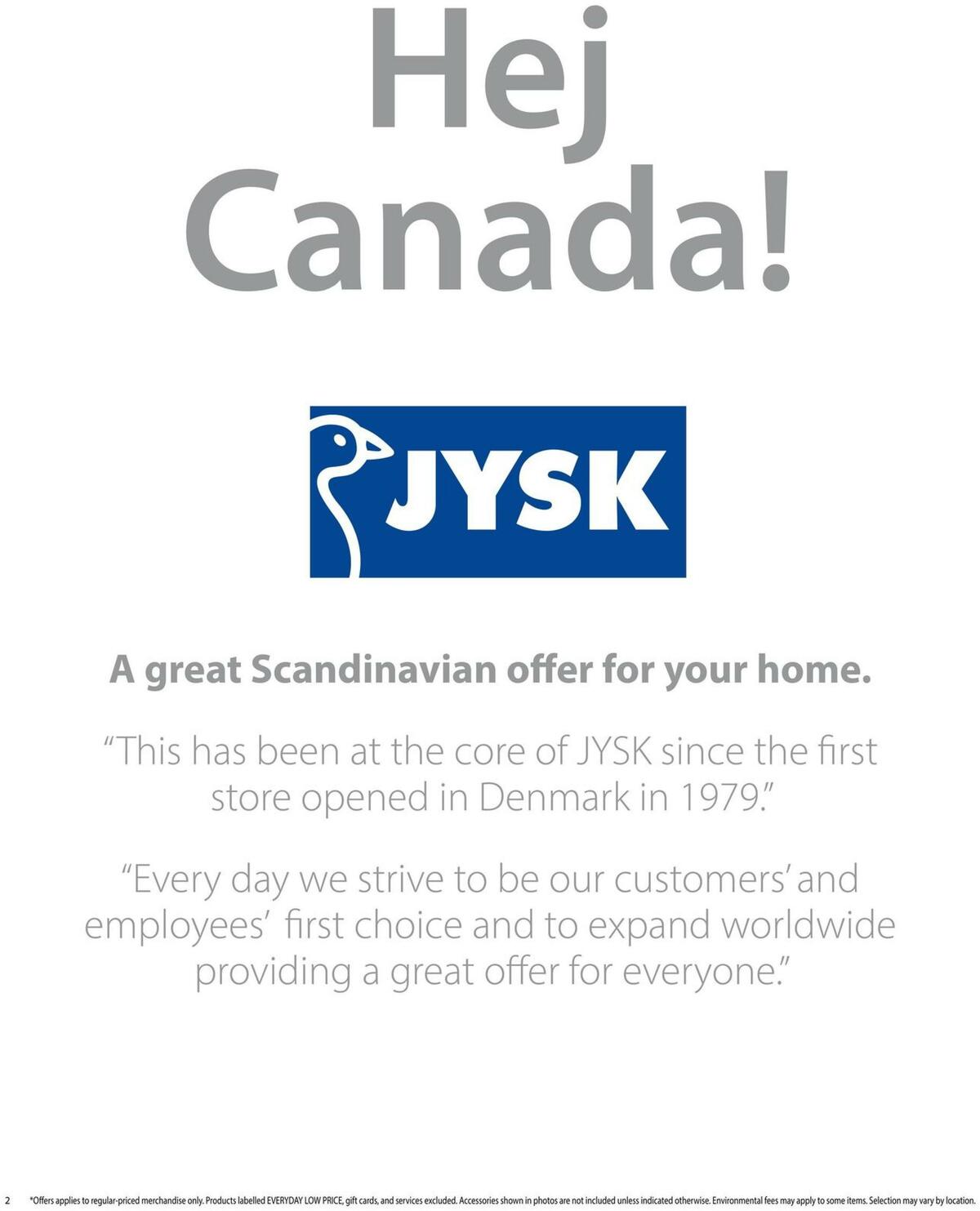 JYSK Flyer from April 27