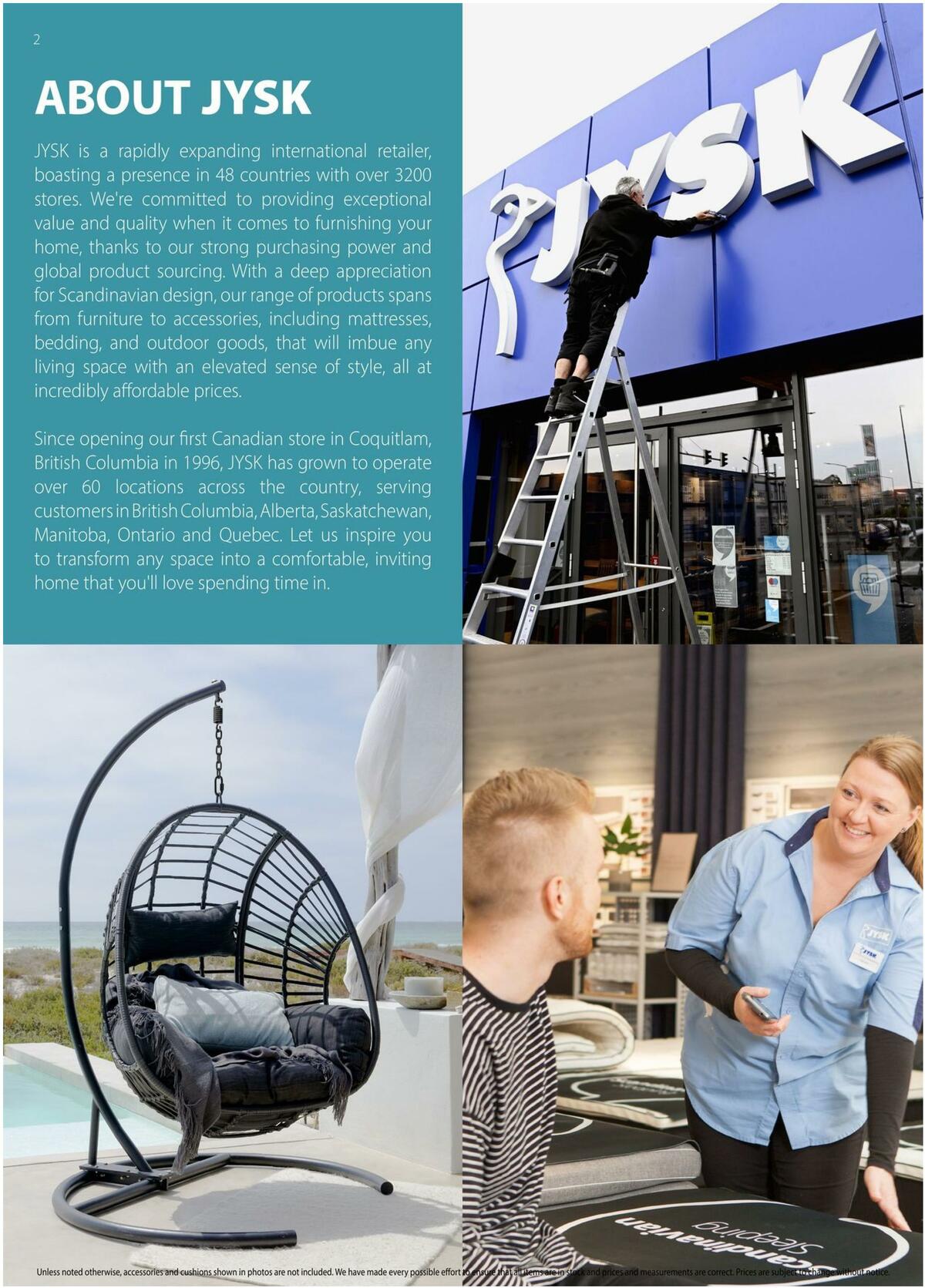 JYSK Summer Catalogue Flyer from May 5