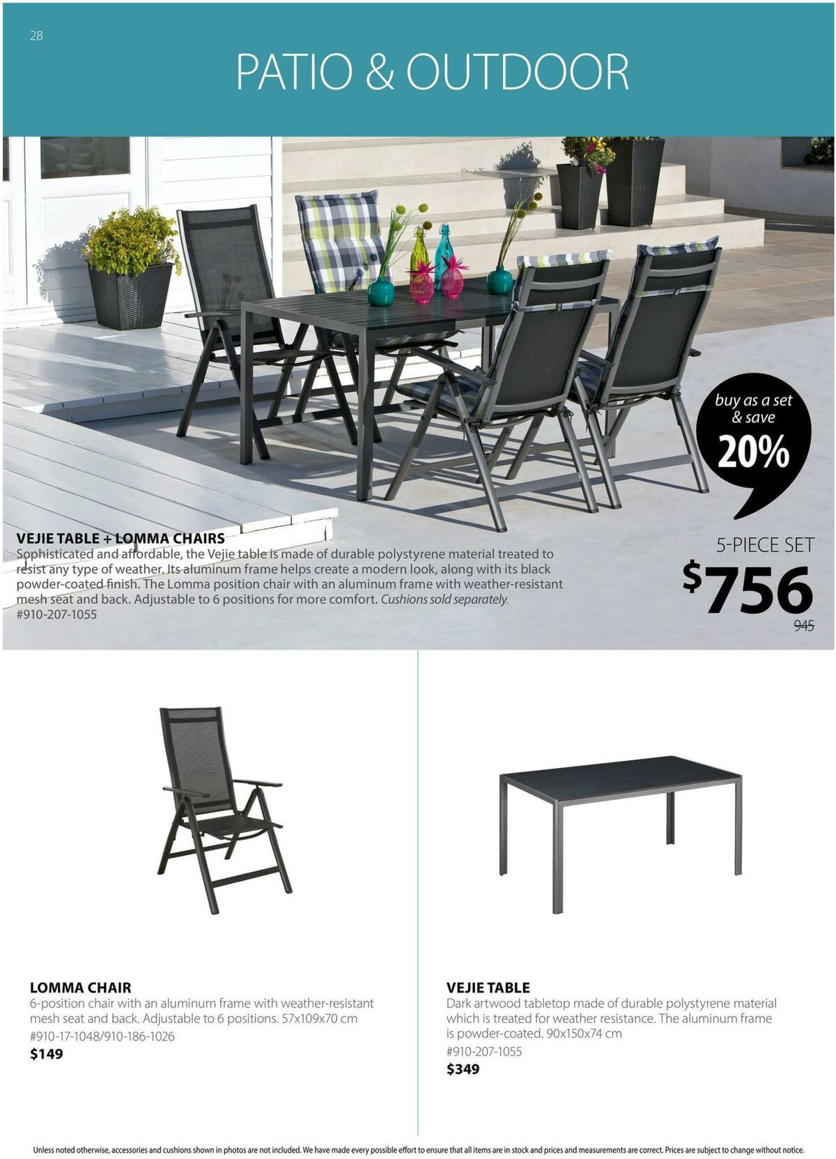 JYSK Summer Catalogue Flyer from May 5