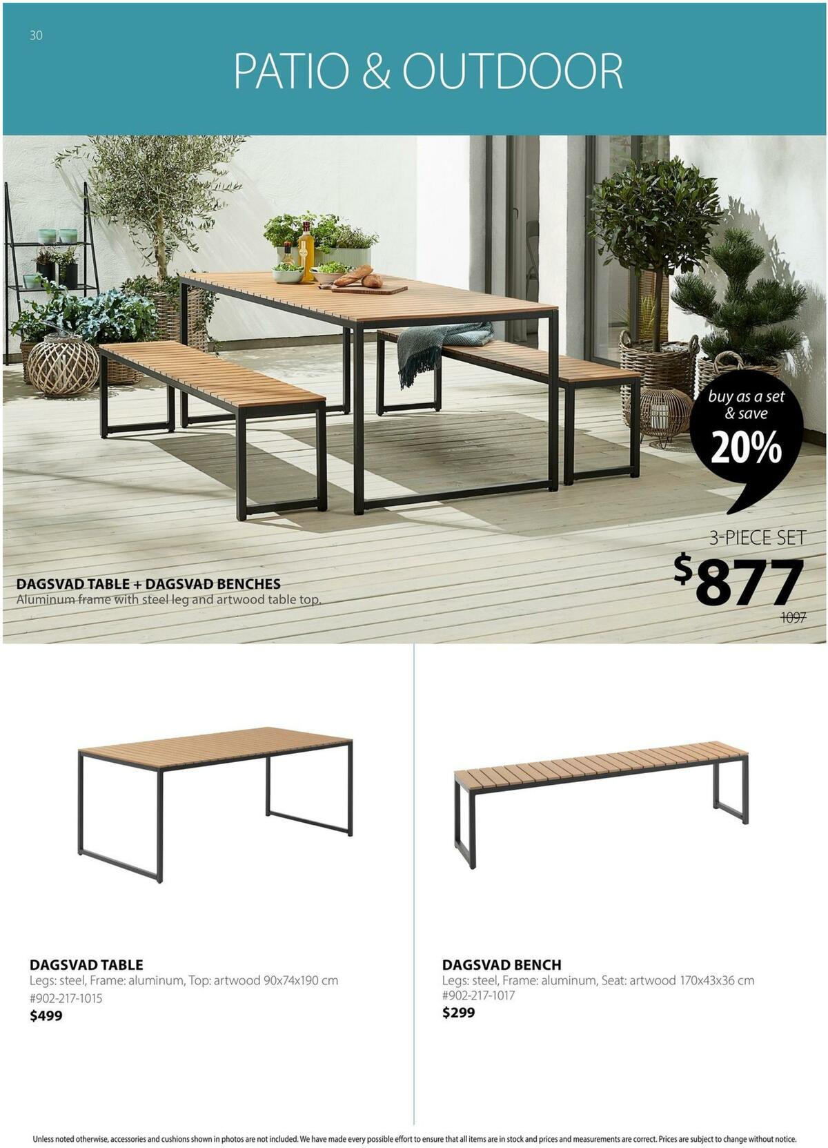 JYSK Summer Catalogue Flyer from May 5