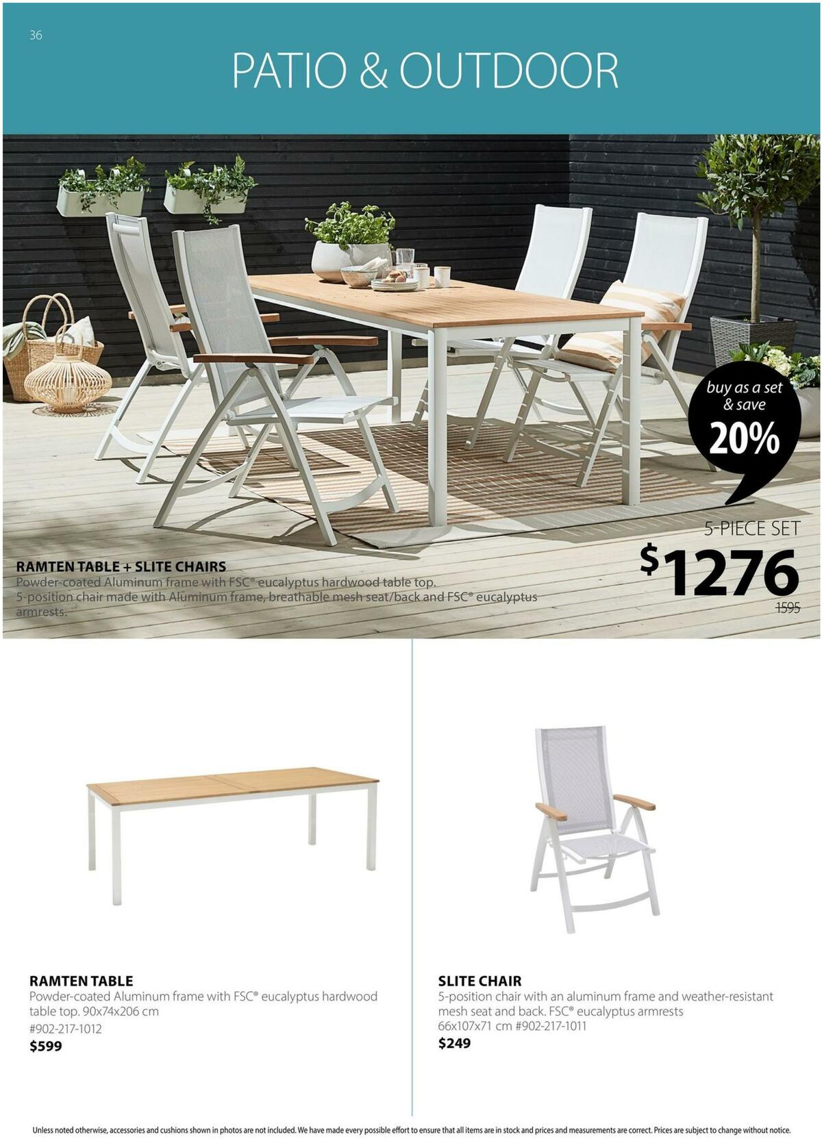 JYSK Summer Catalogue Flyer from May 5