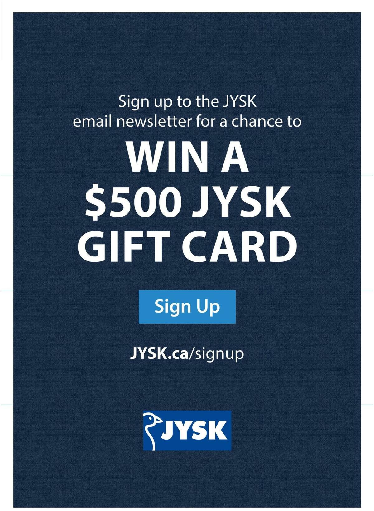 JYSK Summer Catalogue Flyer from May 5