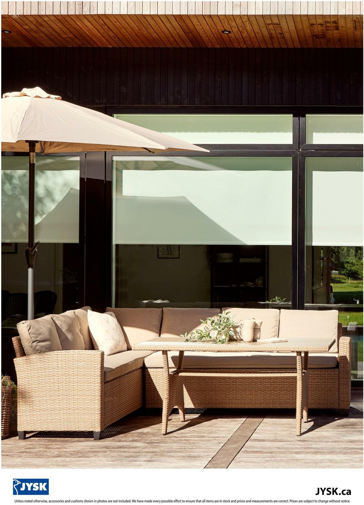 JYSK Summer Catalogue Flyer from May 5