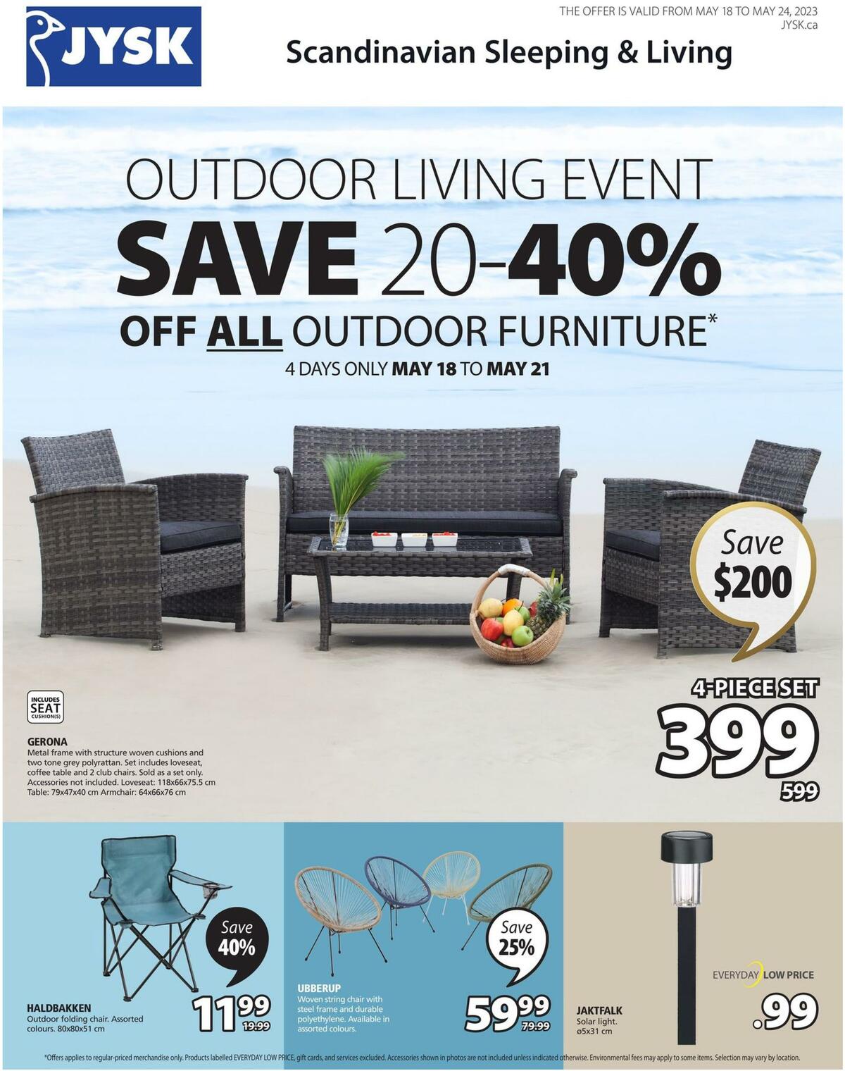 JYSK Flyer from May 18