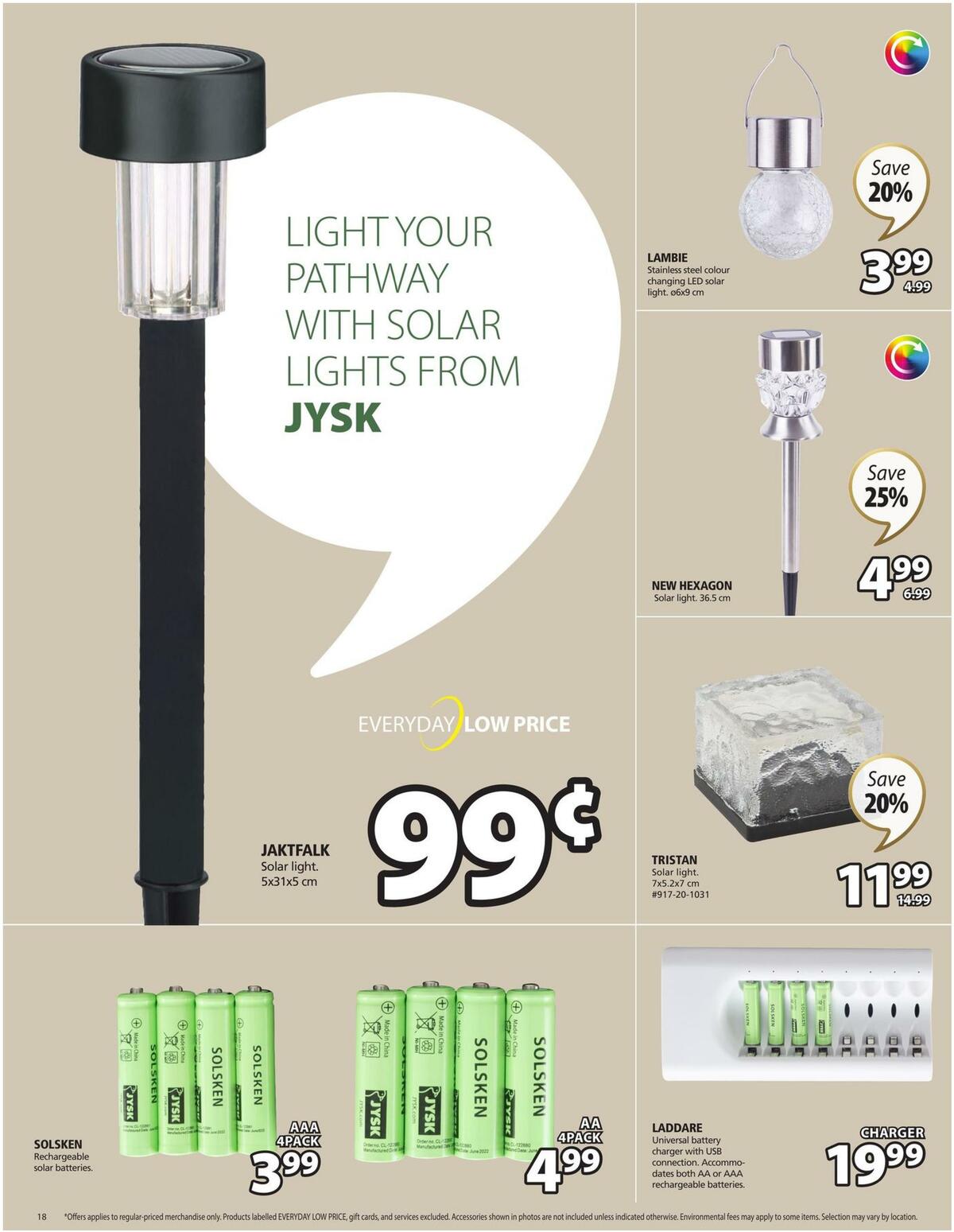 JYSK Flyer from May 18