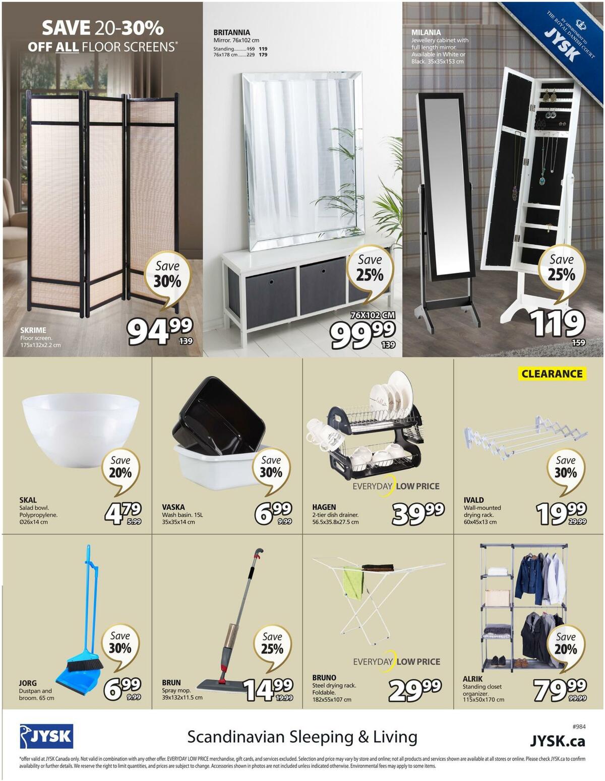 JYSK Flyer from May 1