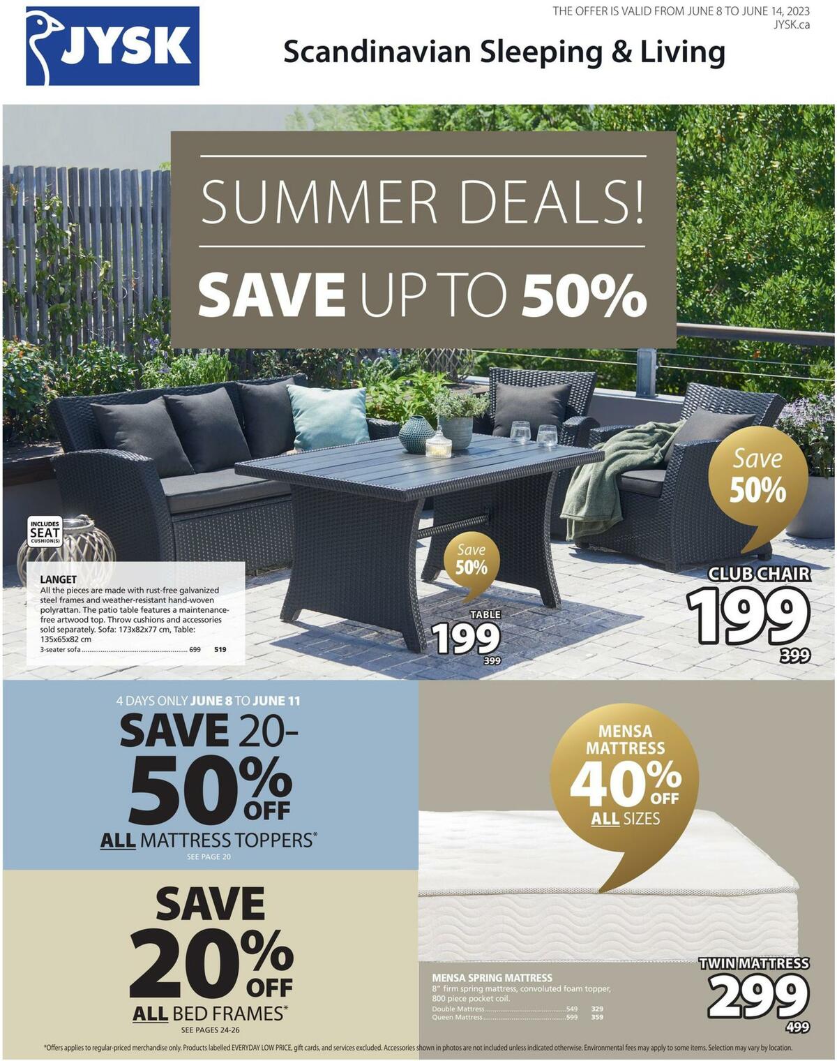 JYSK Flyer from June 8