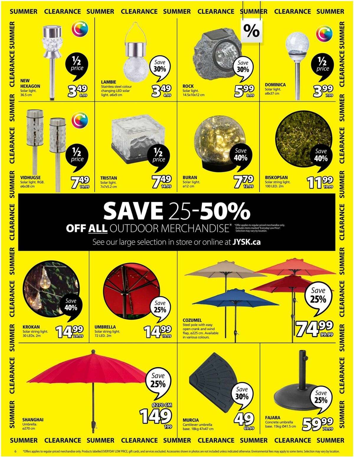 JYSK Flyer from July 20