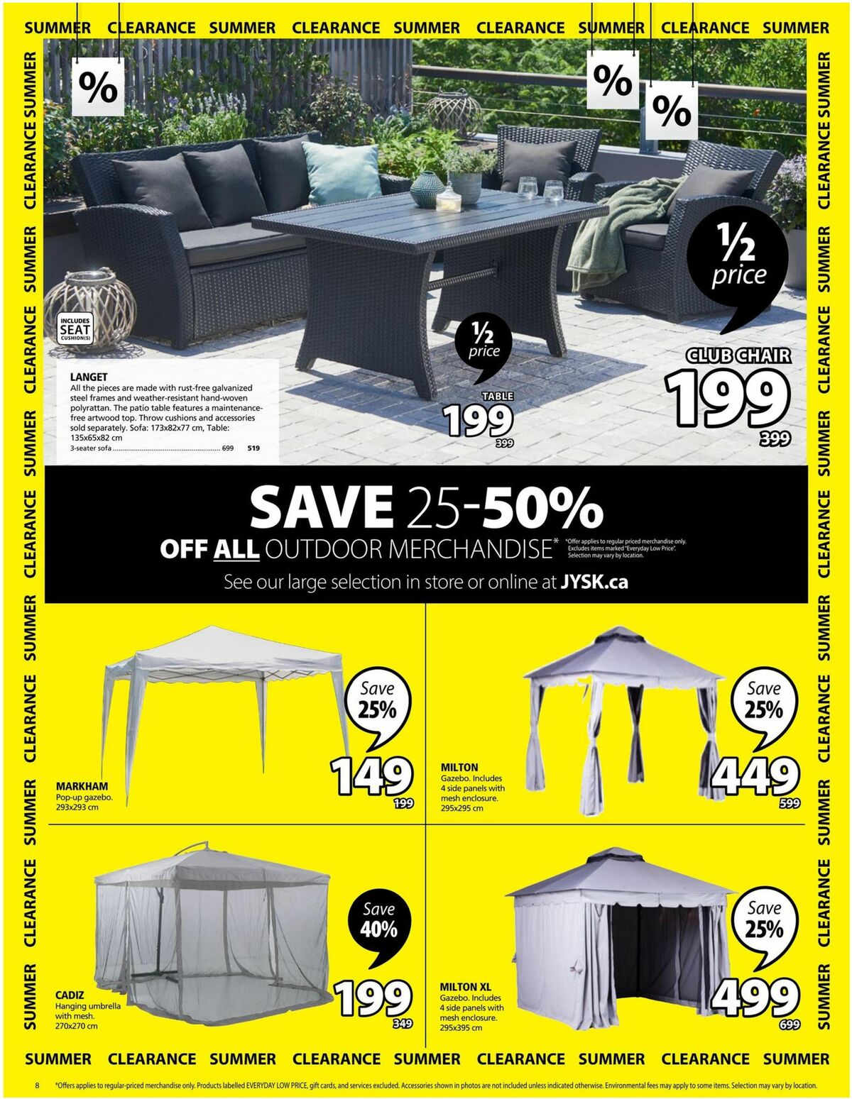 JYSK Flyer from July 20