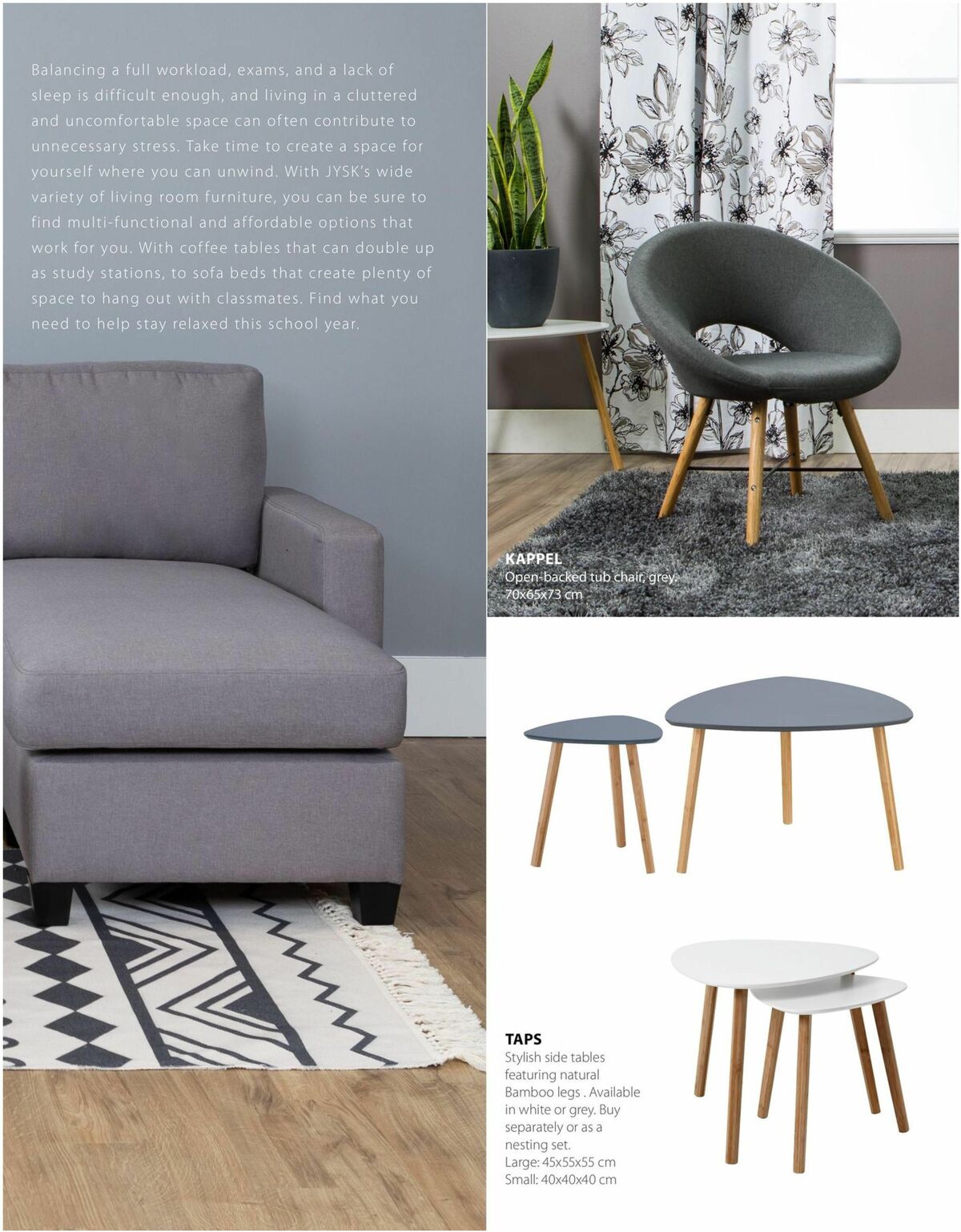 JYSK Back to School Flyer from July 21