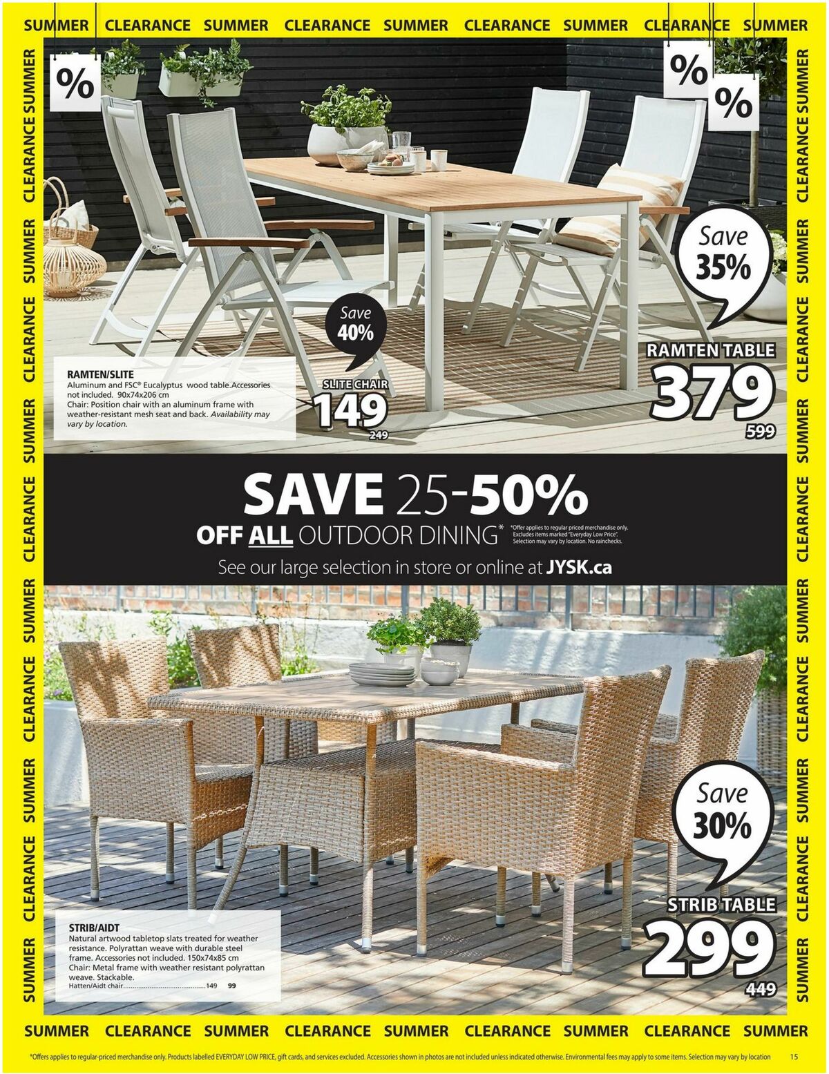 JYSK Flyer from July 27