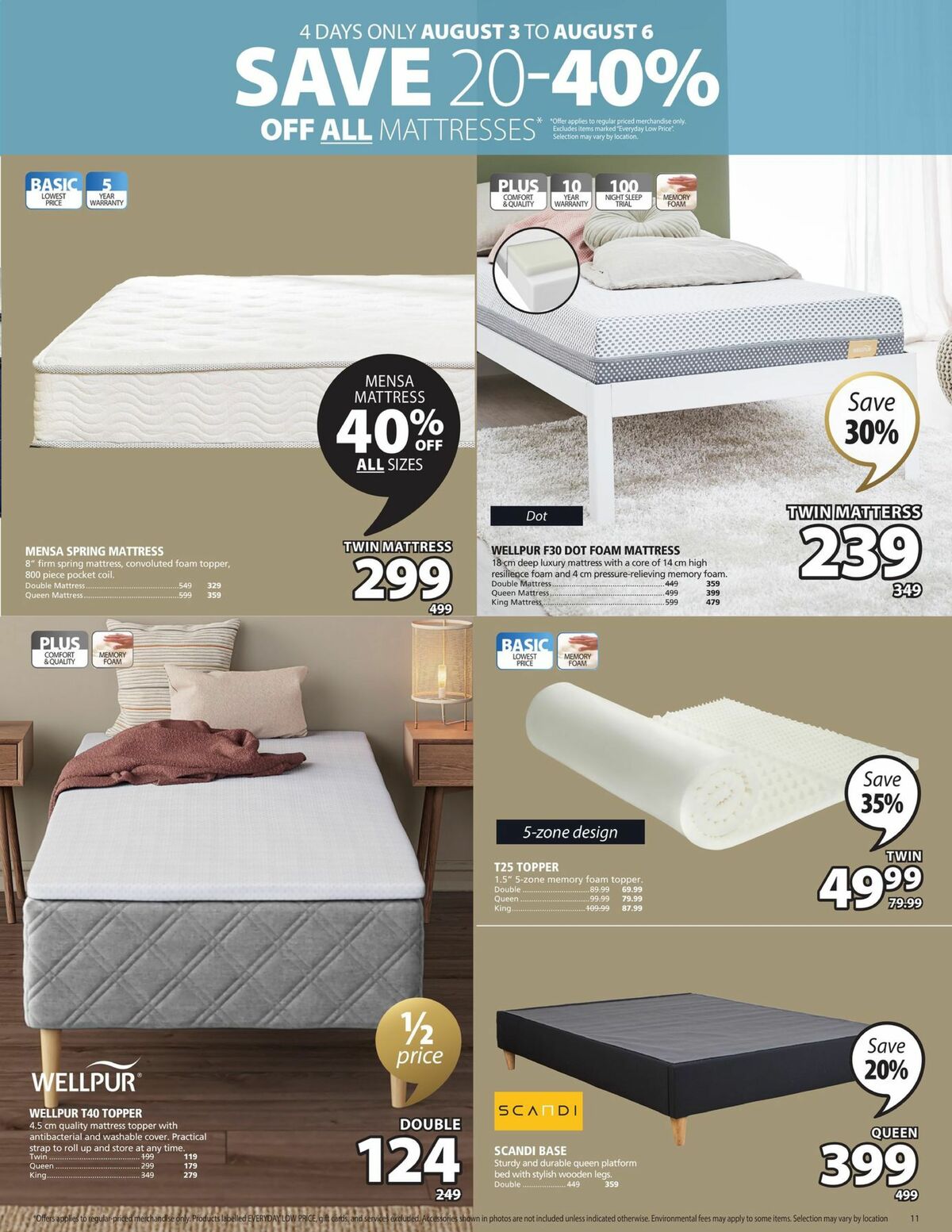 JYSK Flyer from August 3