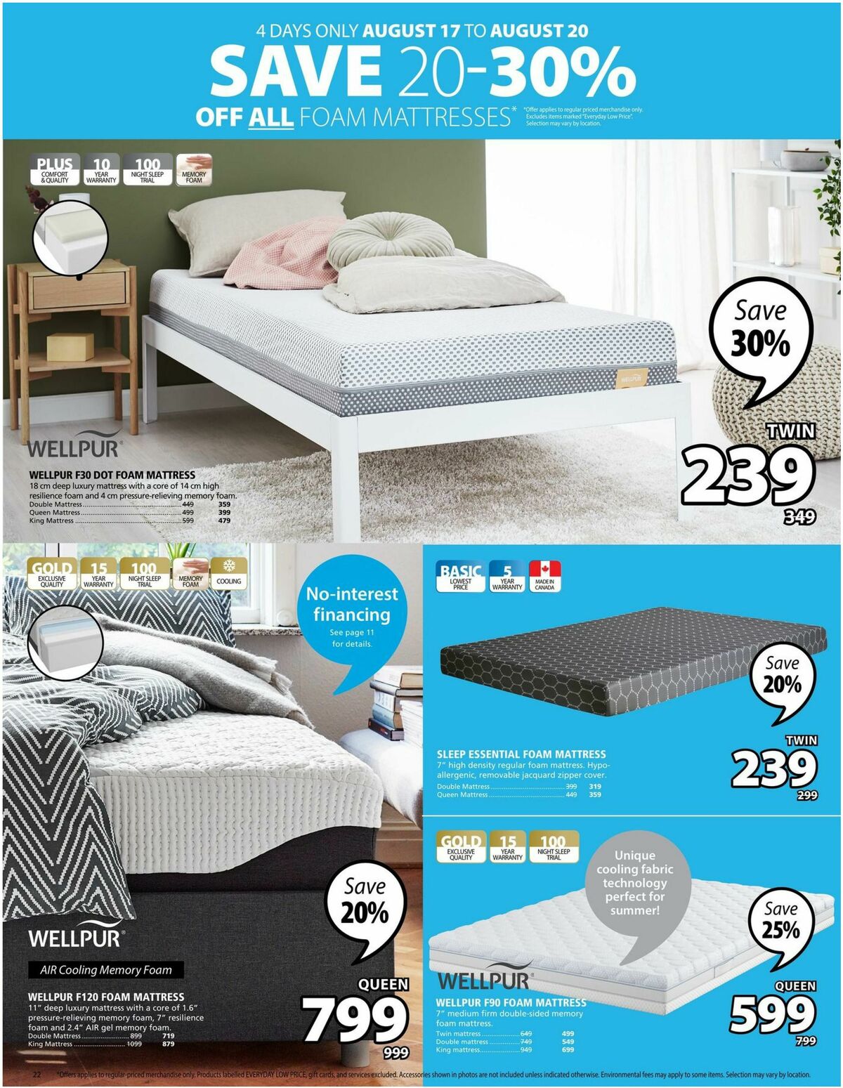 JYSK Flyer from August 17