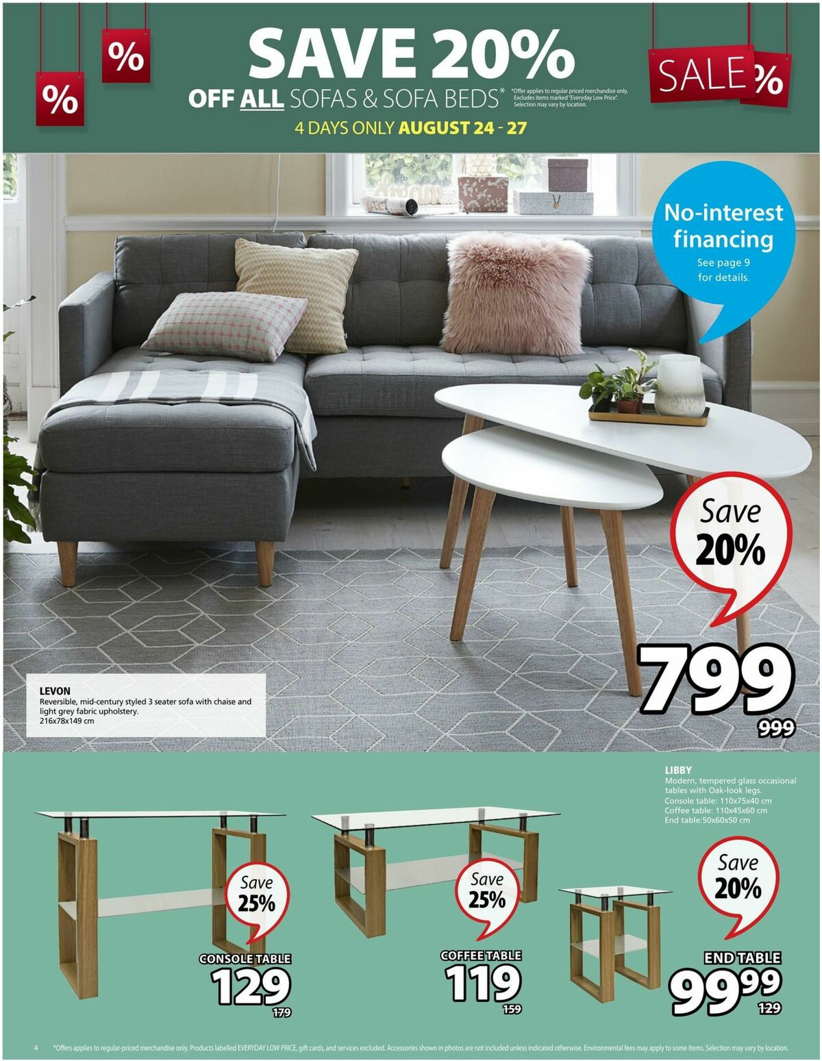 JYSK Flyer from August 24