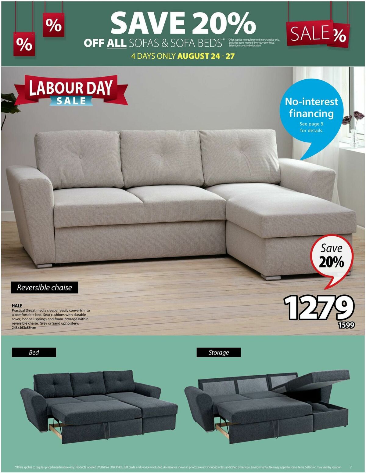 JYSK Flyer from August 24