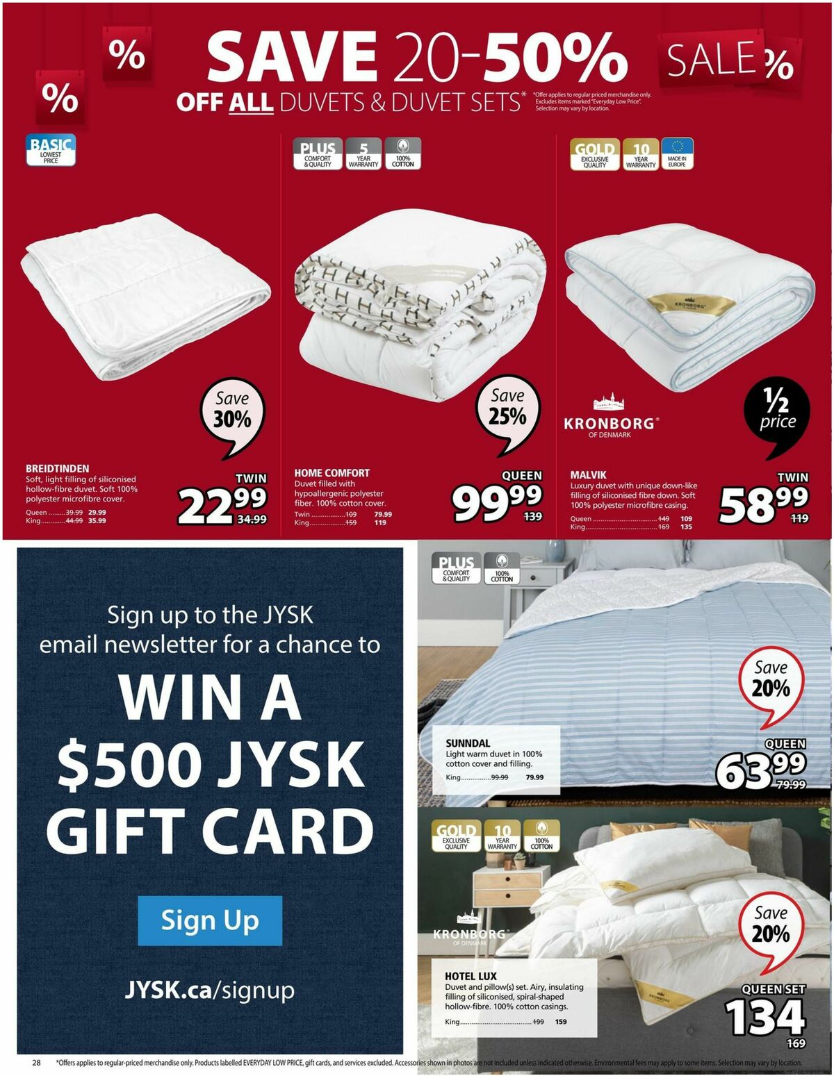 JYSK Flyer from August 31