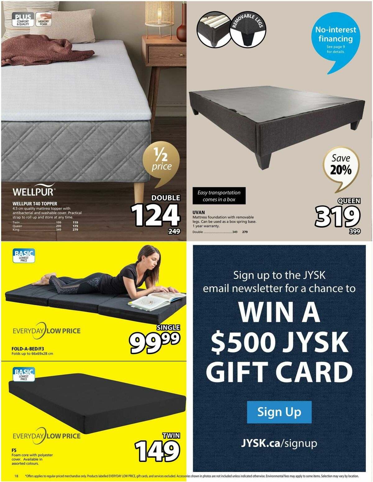 JYSK Flyer from September 14