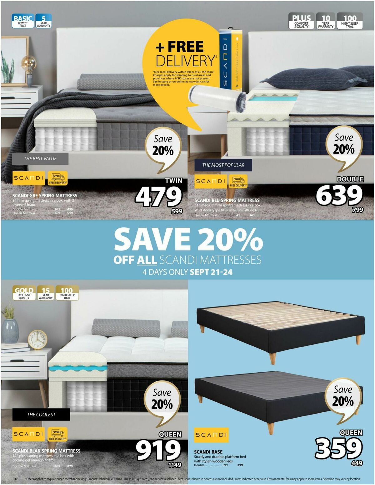 JYSK Flyer from September 21