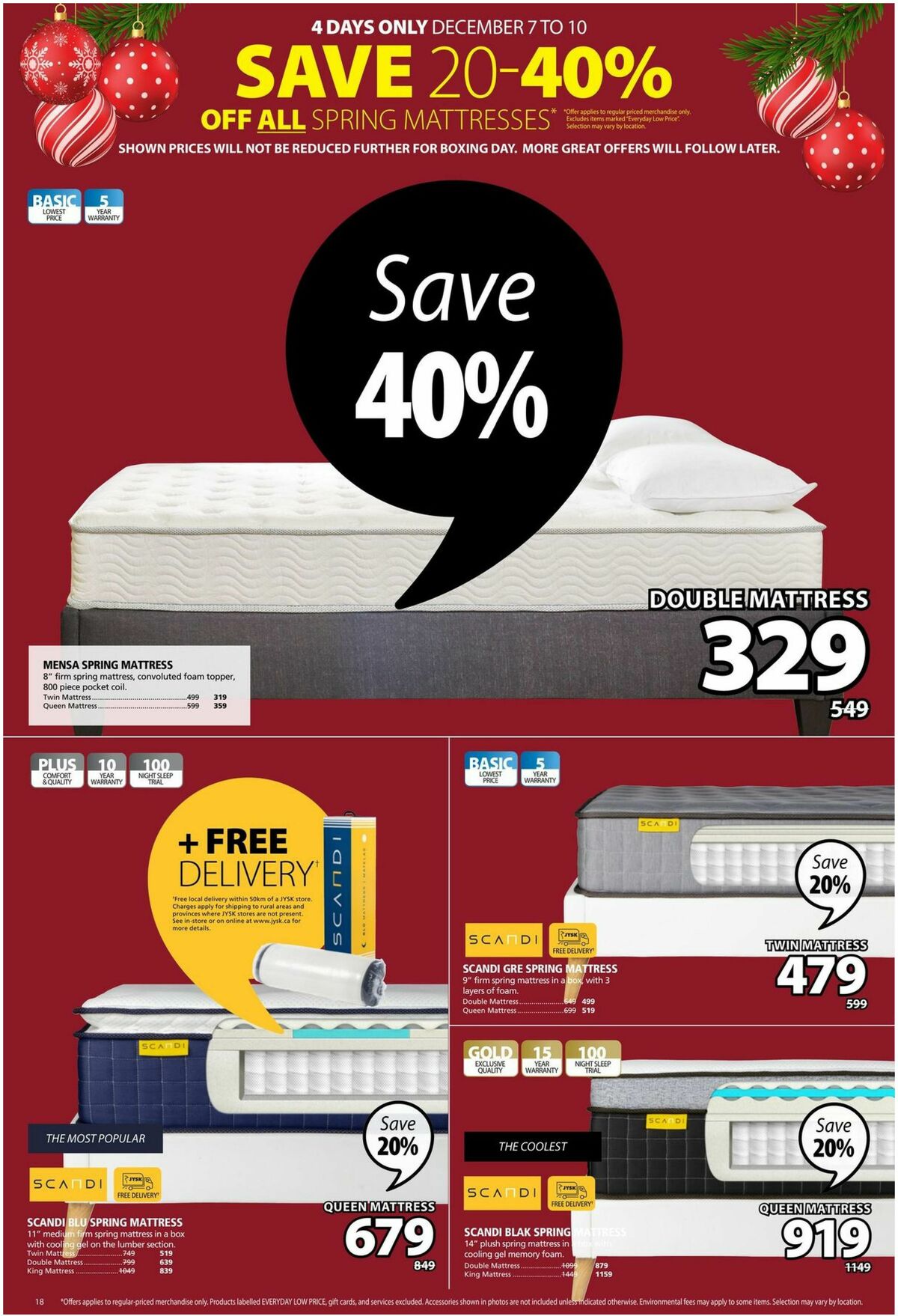 JYSK Flyer from December 7