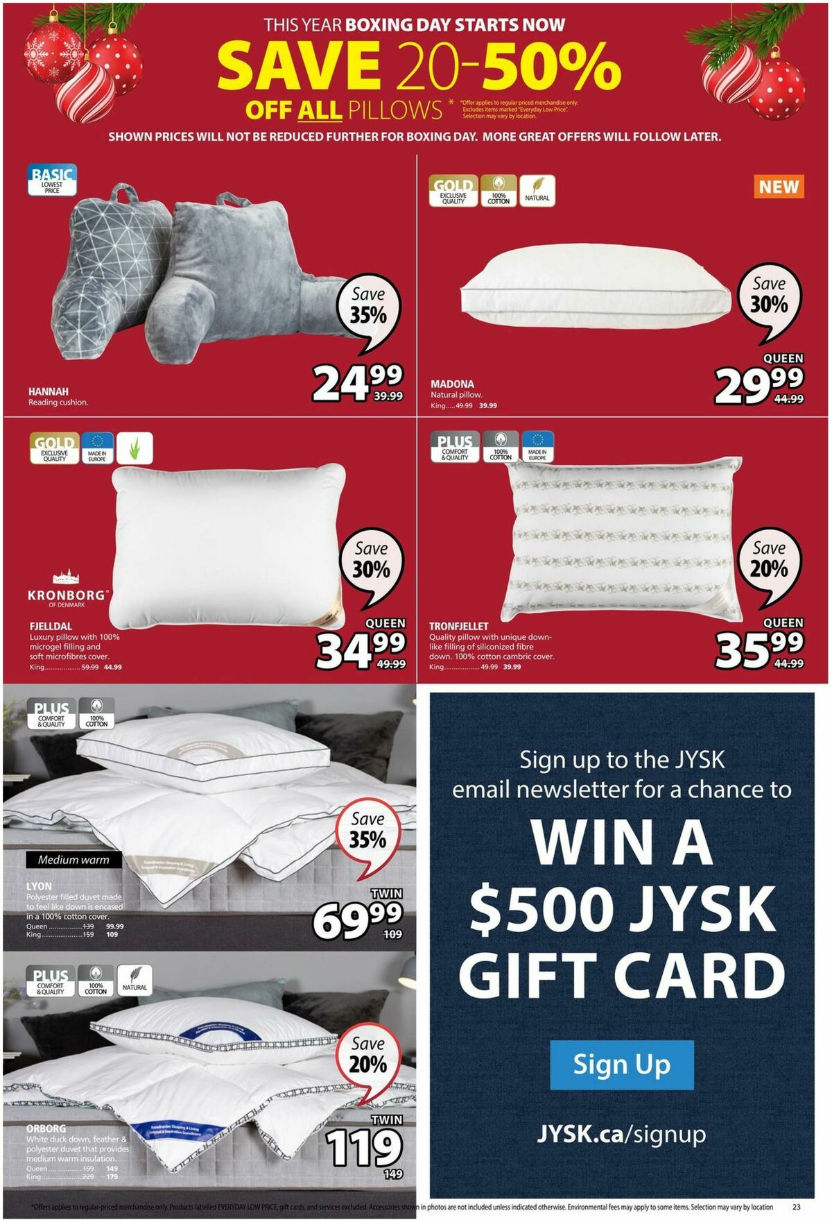 JYSK Flyer from December 7