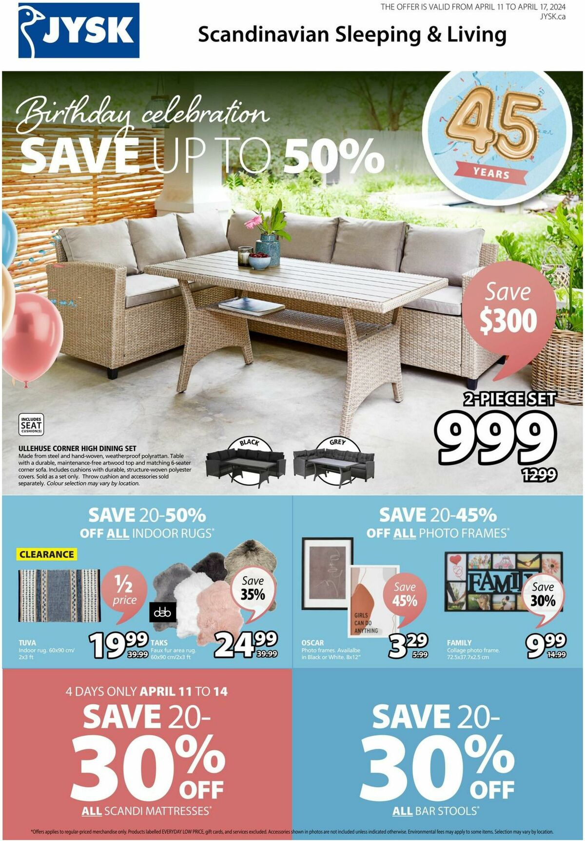 JYSK Flyer from April 11