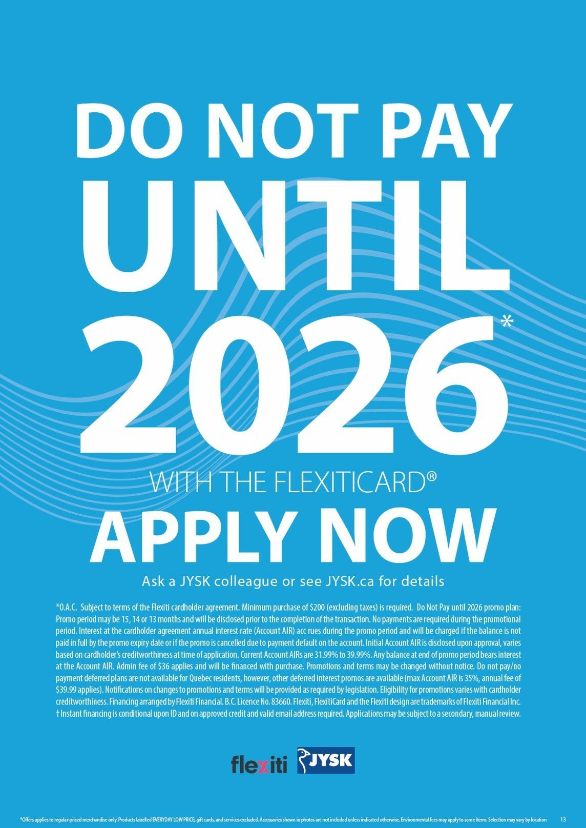 JYSK Flyer from October 17