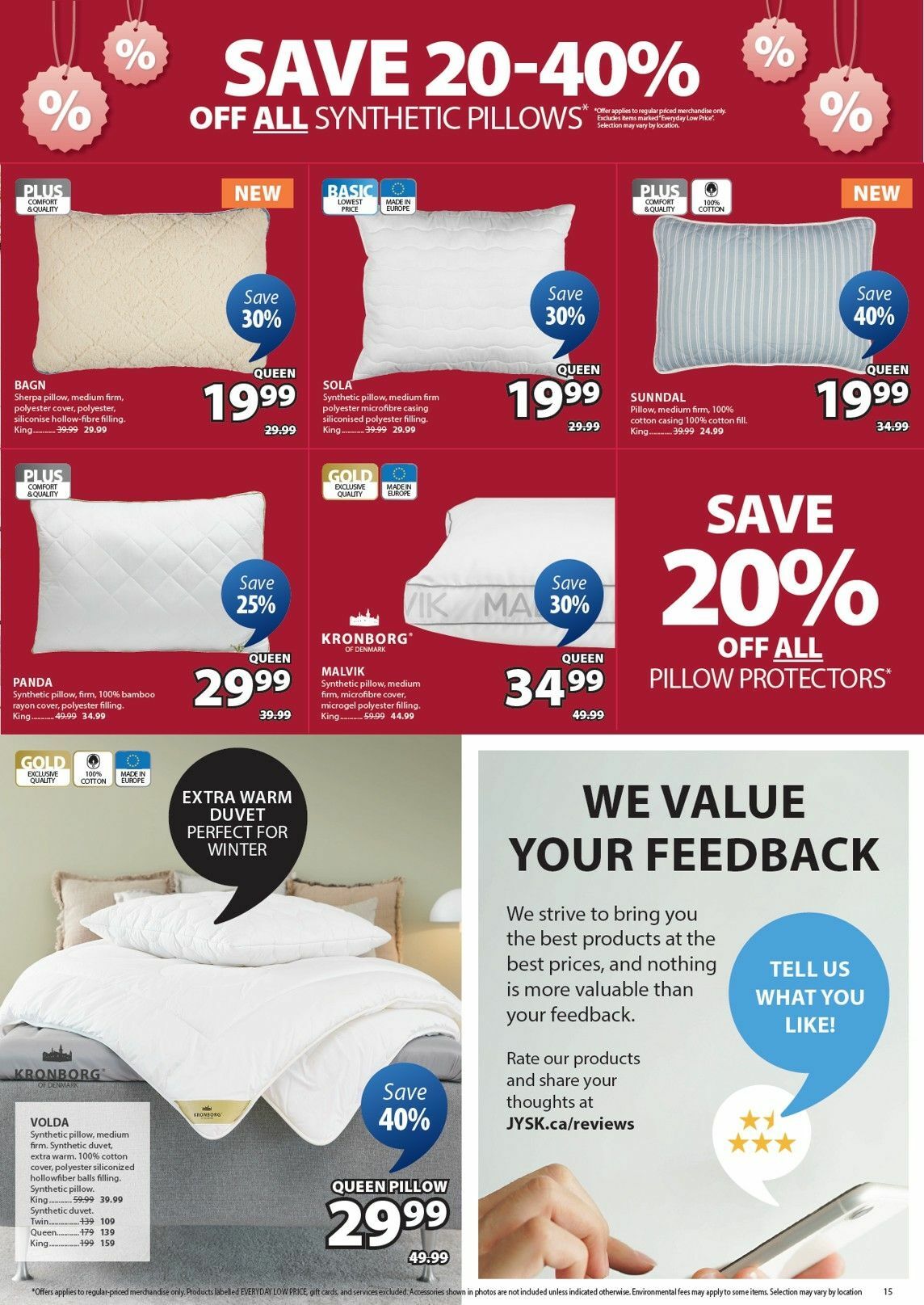 JYSK Flyer from January 23