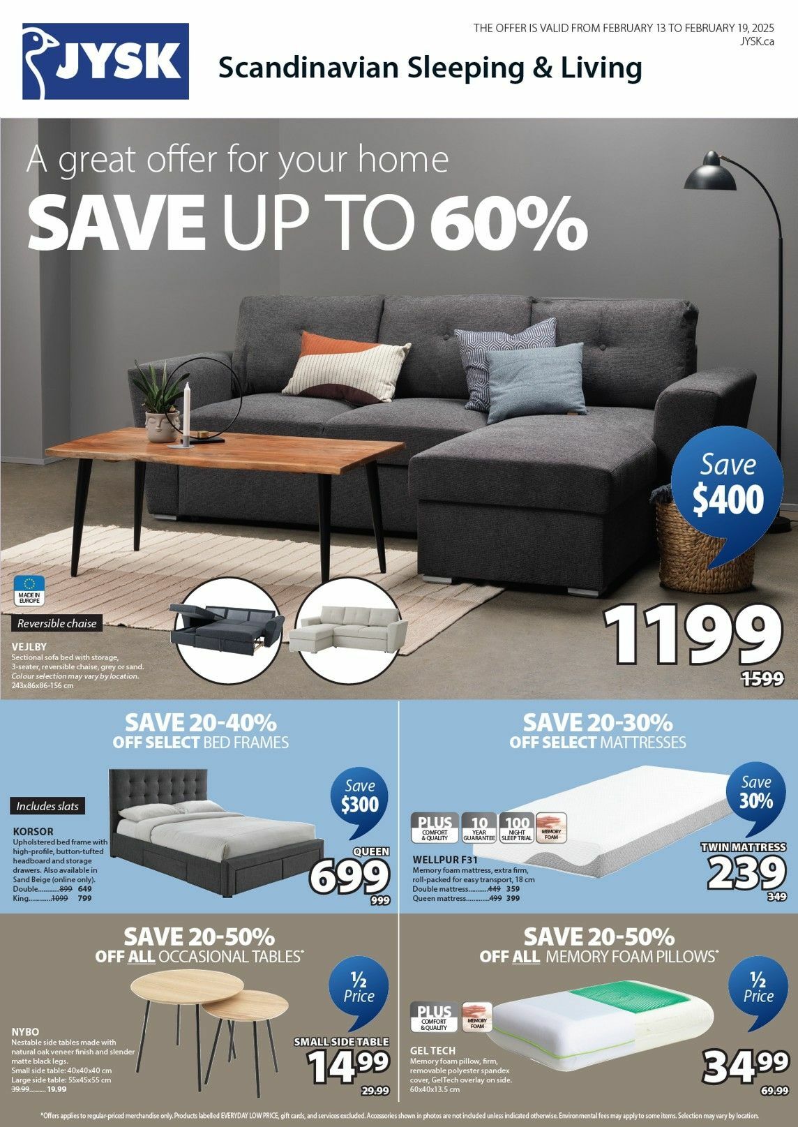 JYSK Flyer from February 13