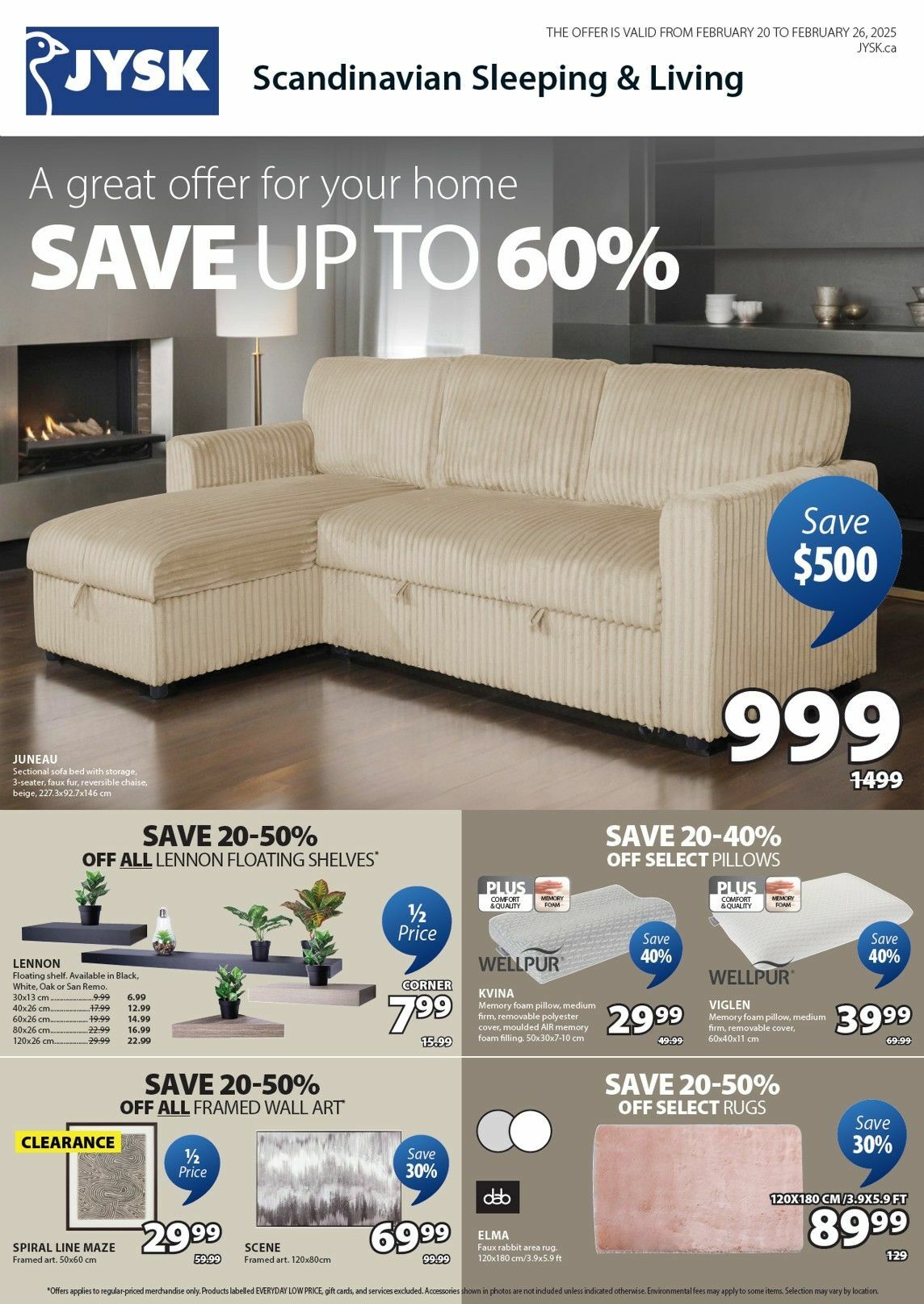 JYSK Flyer from February 20