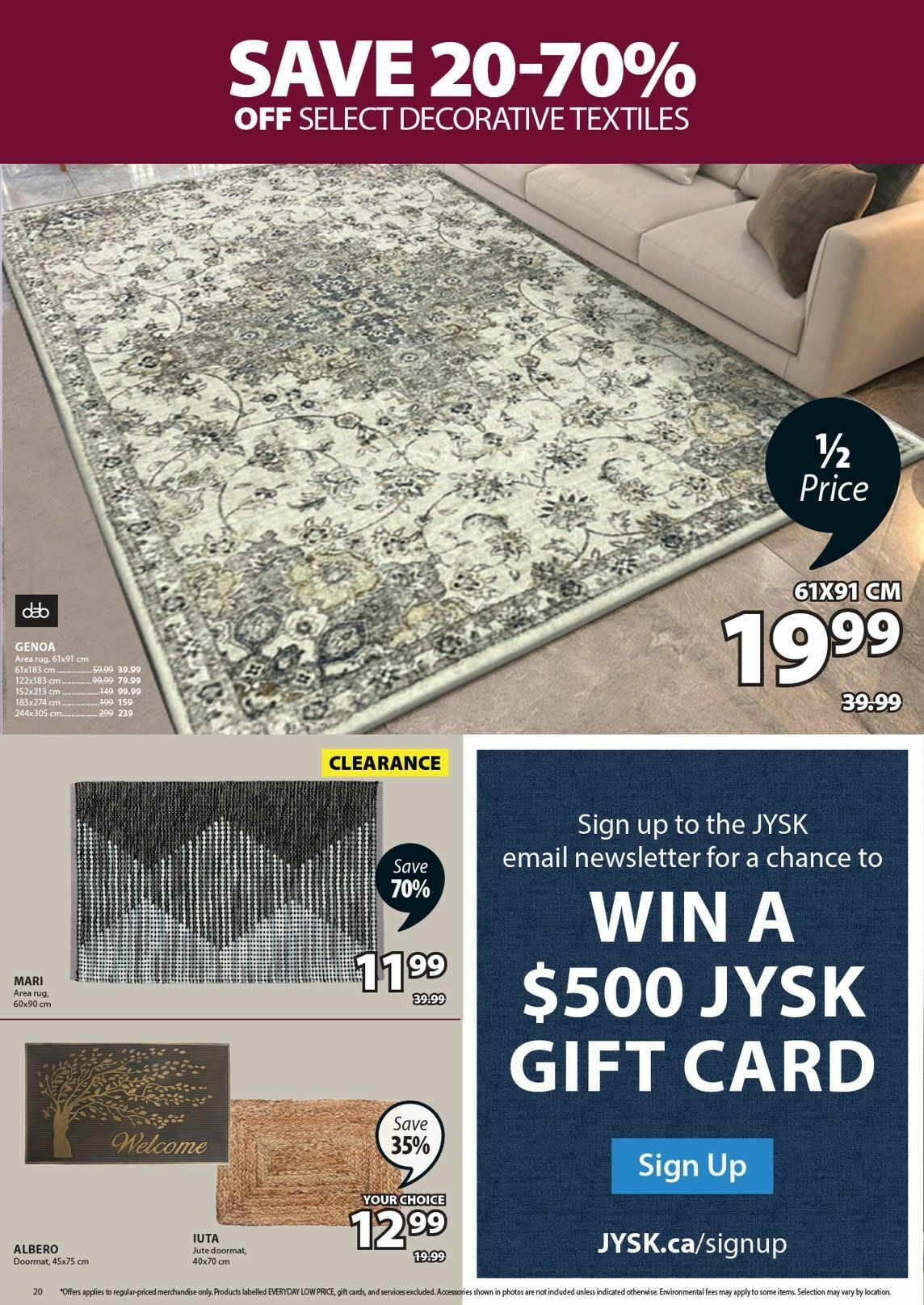 JYSK Flyer from March 6