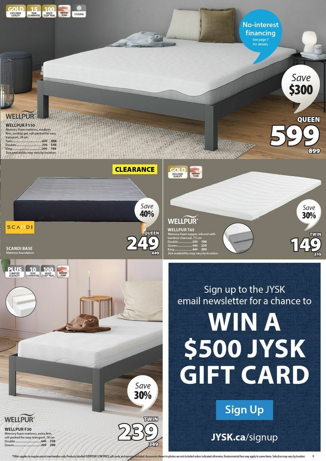 JYSK Flyer from March 6