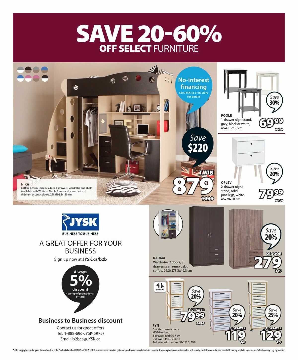 JYSK Flyer from March 13