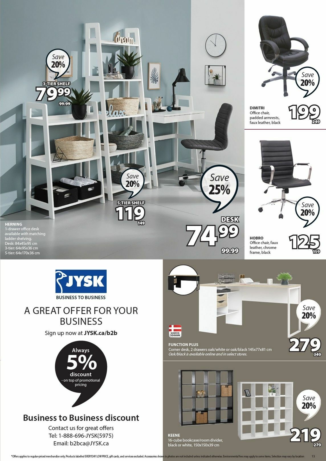 JYSK Flyer from March 20