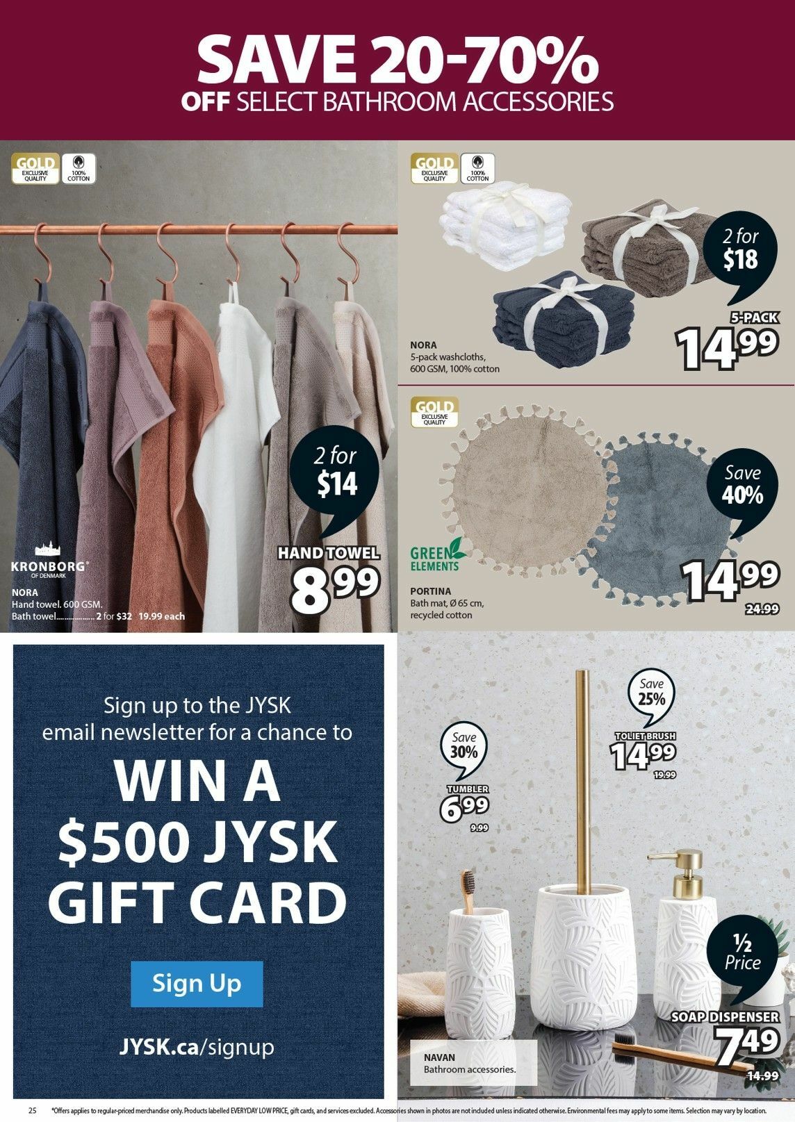 JYSK Flyer from March 20