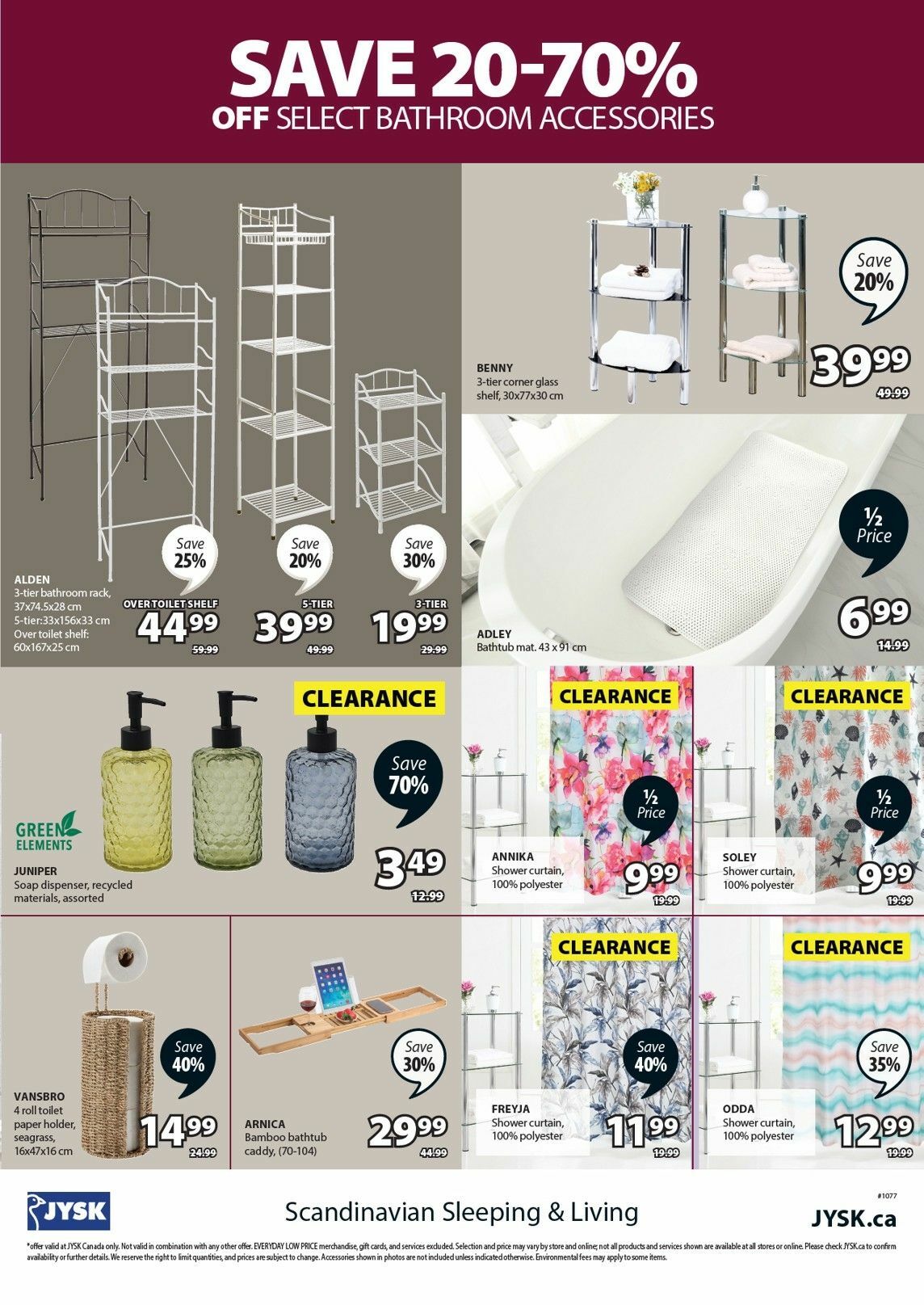 JYSK Flyer from March 20