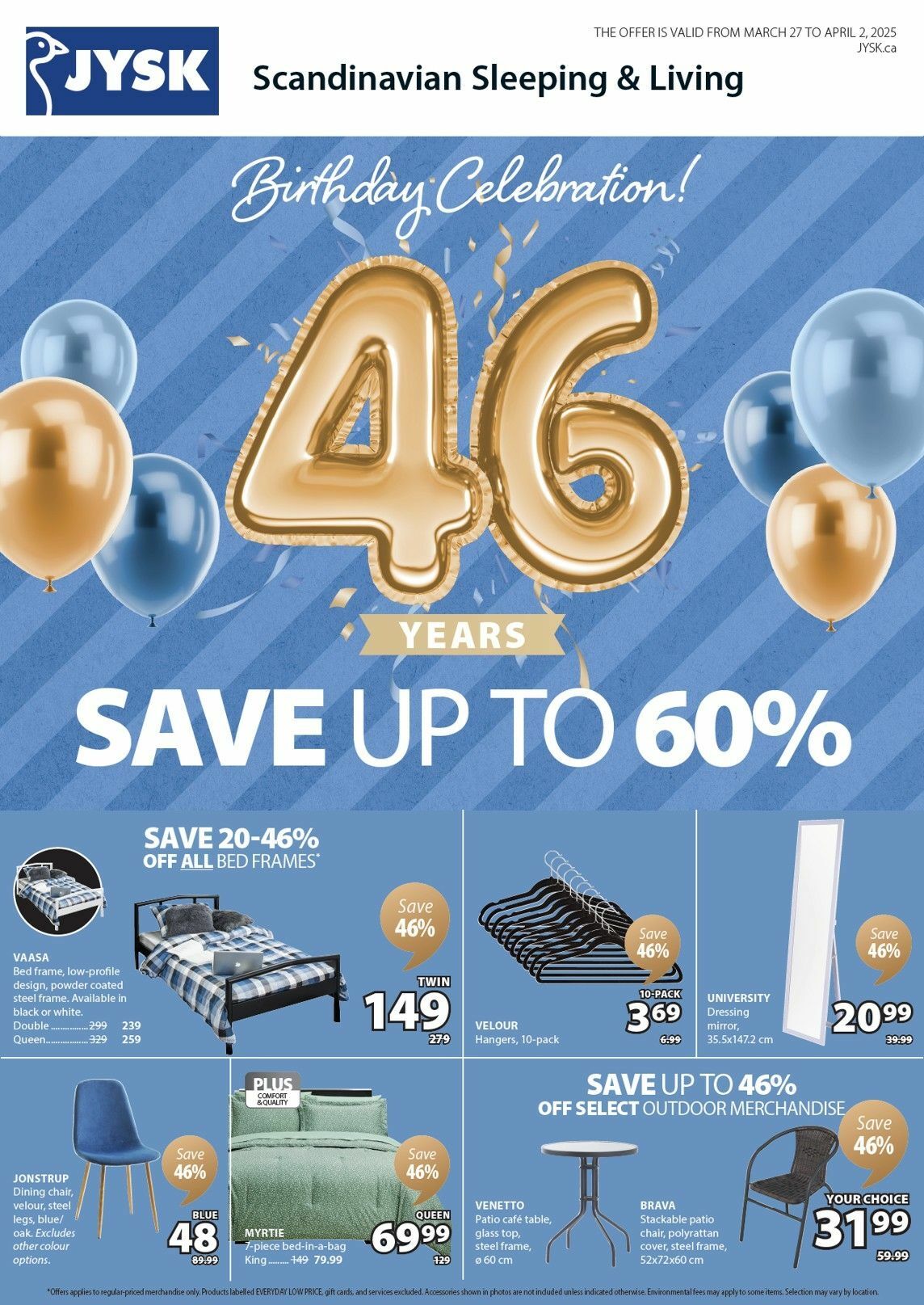 JYSK Flyer from March 27