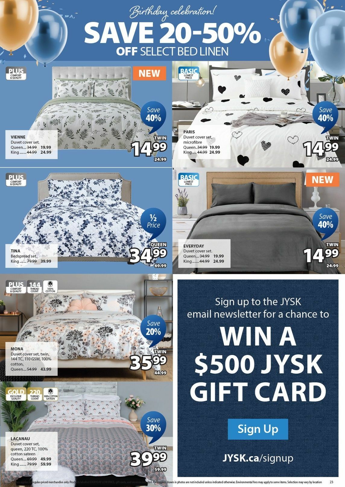 JYSK Flyer from March 27