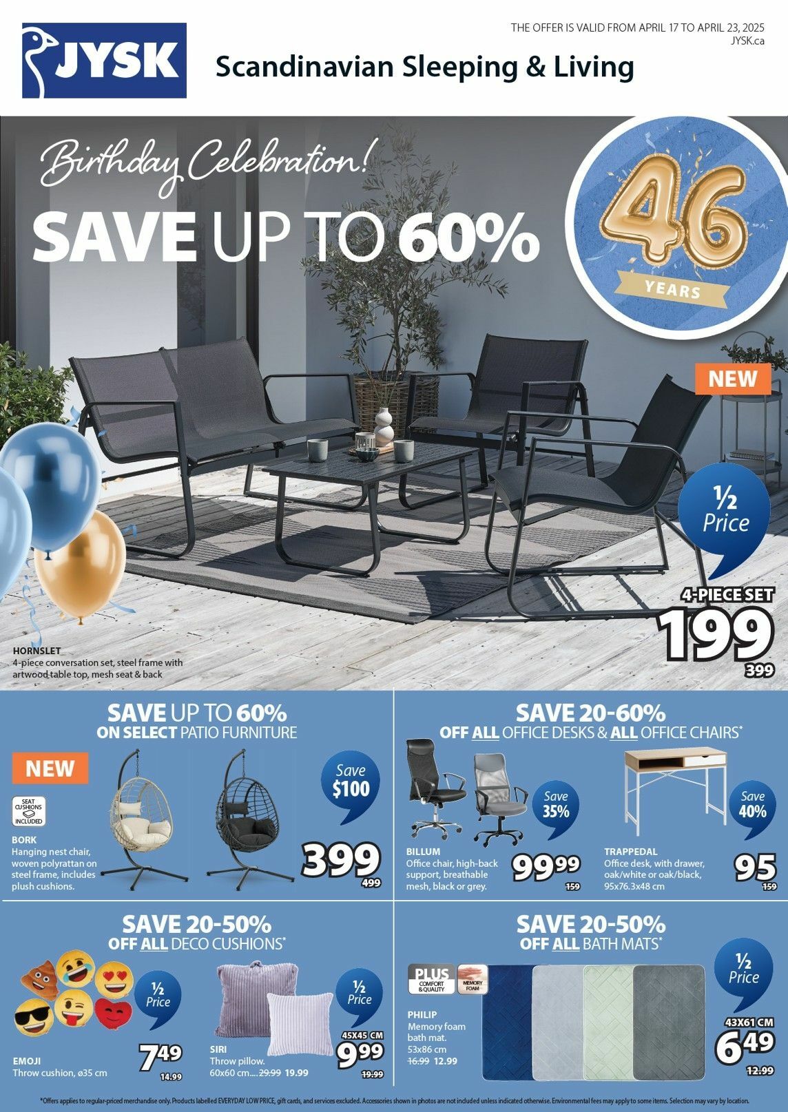 JYSK Flyer from April 17