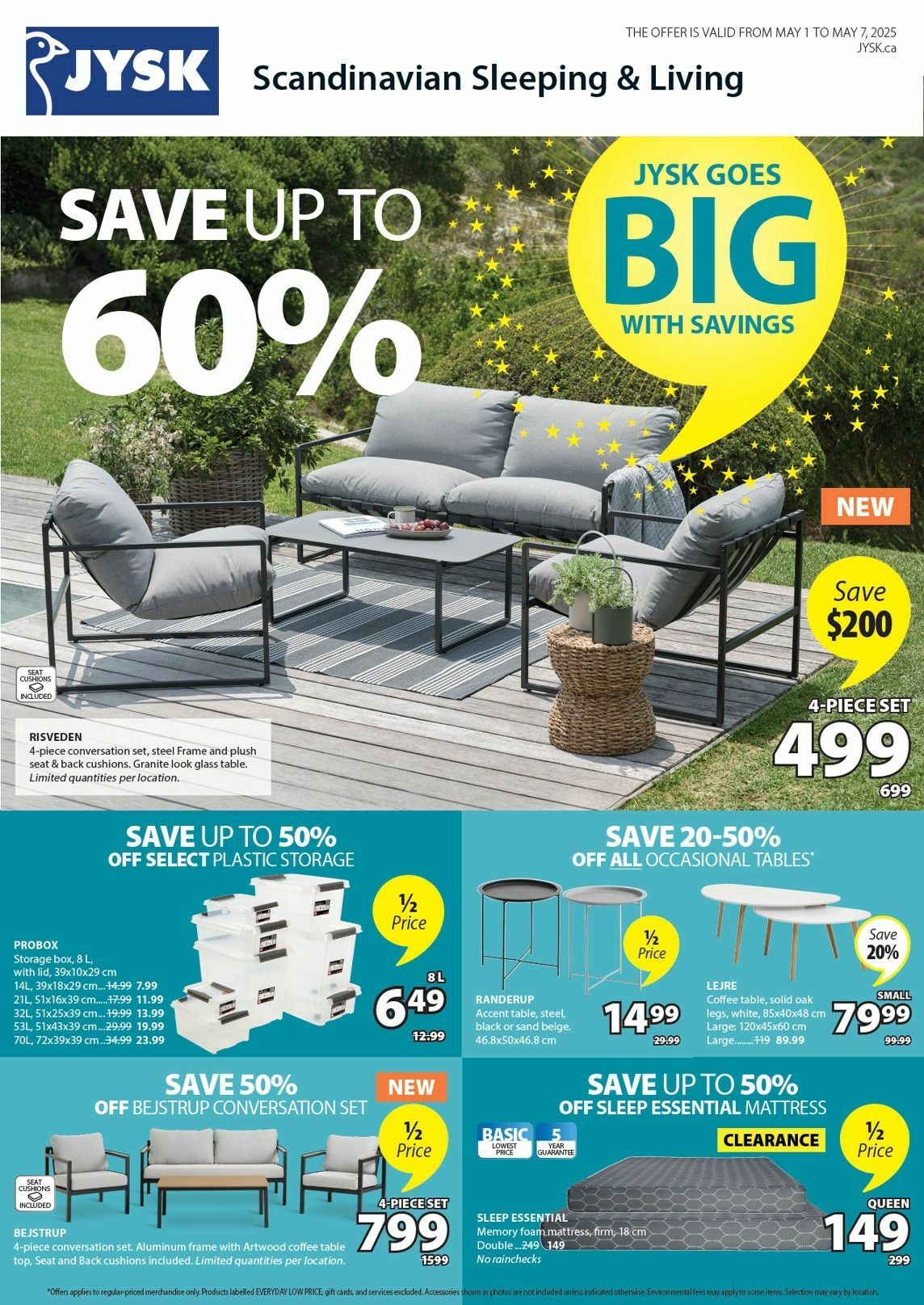 JYSK Flyer from May 1