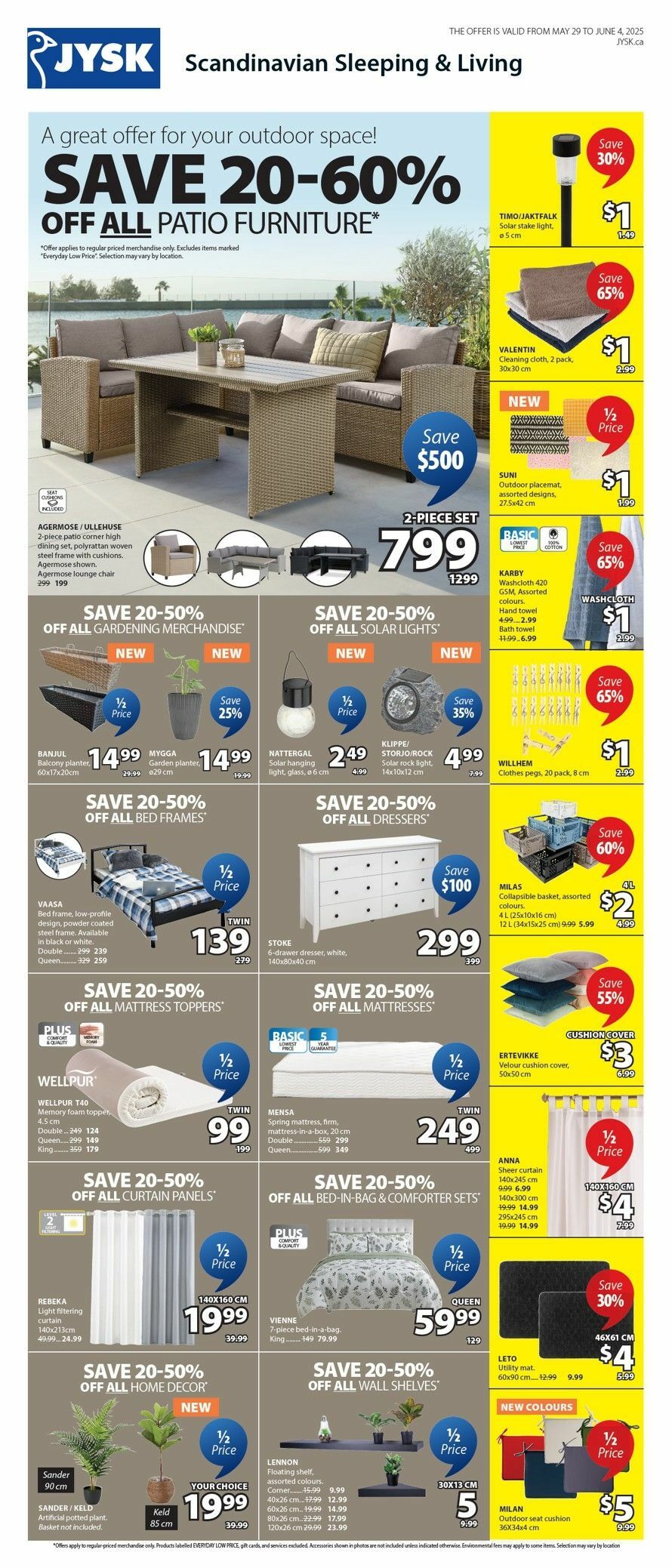 JYSK Flyer from May 29